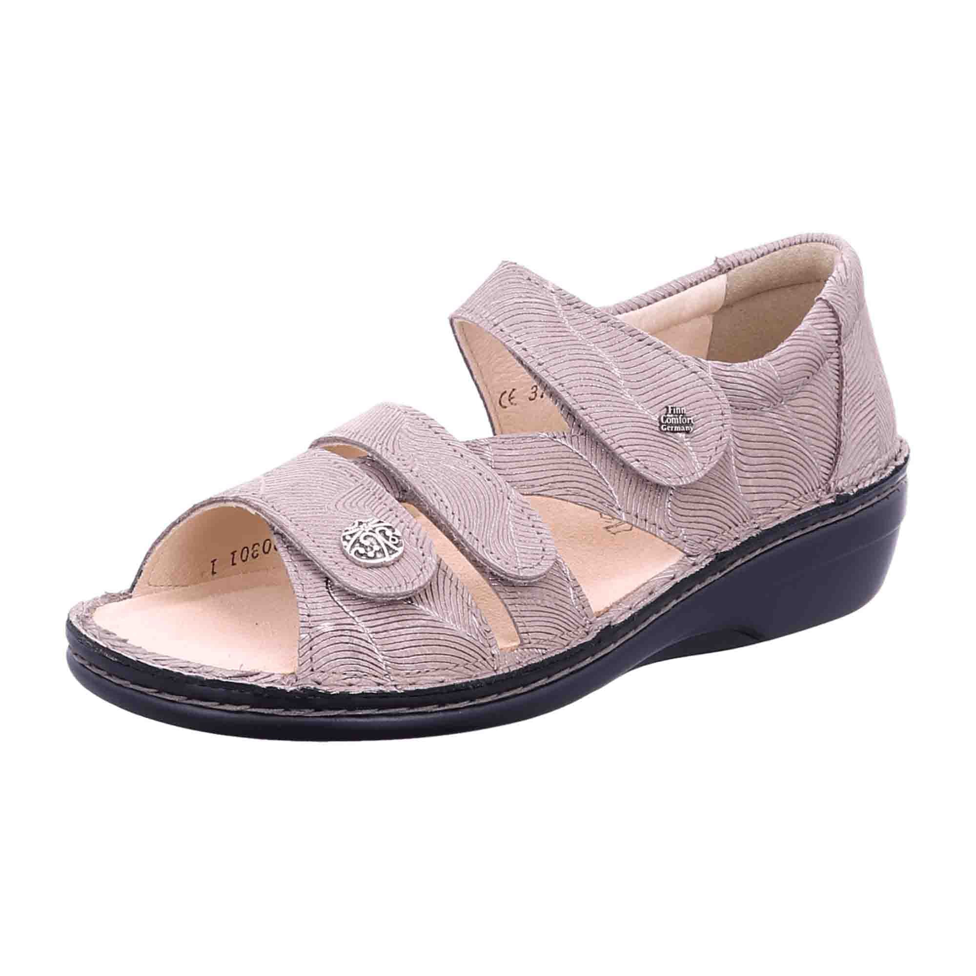 Finn Comfort Stylish Beige Comfort Sandals for Women - Durable & Trendy