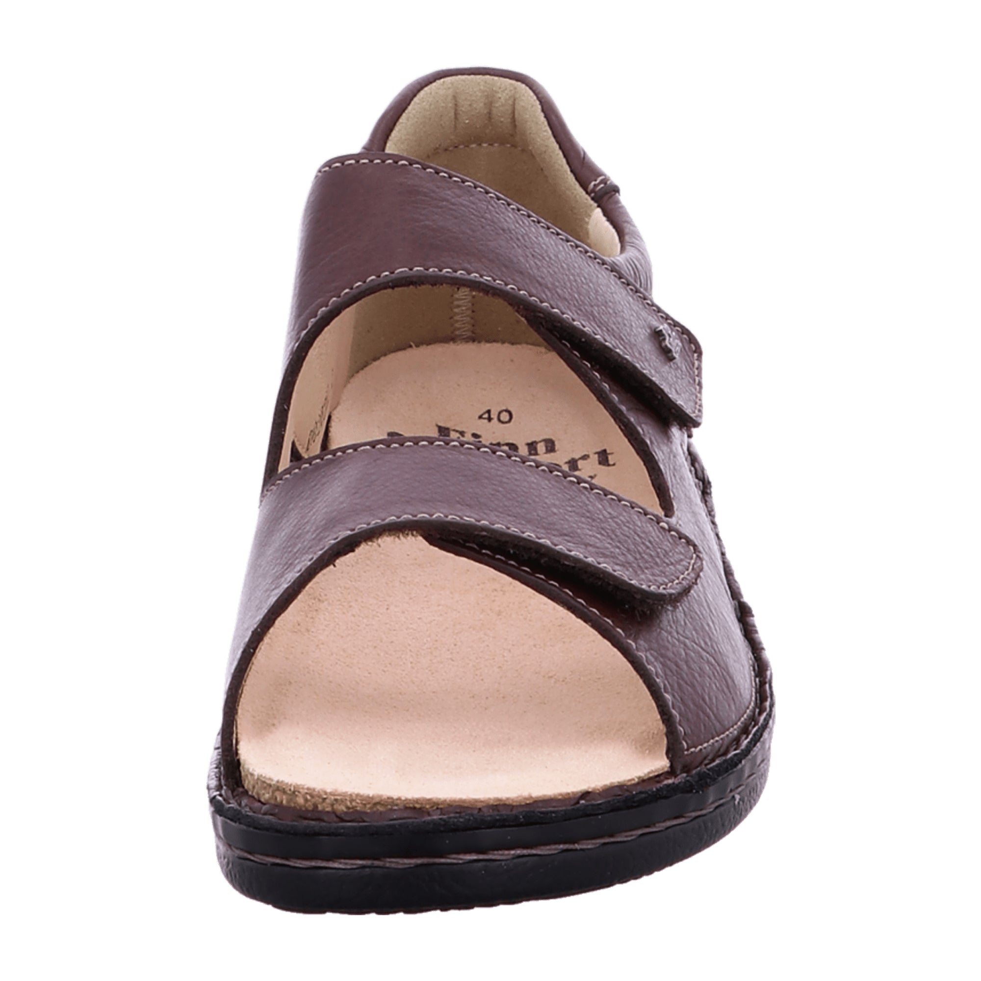Finn Comfort Argos-S Men's Comfort Sandals, Stylish Brown Leather