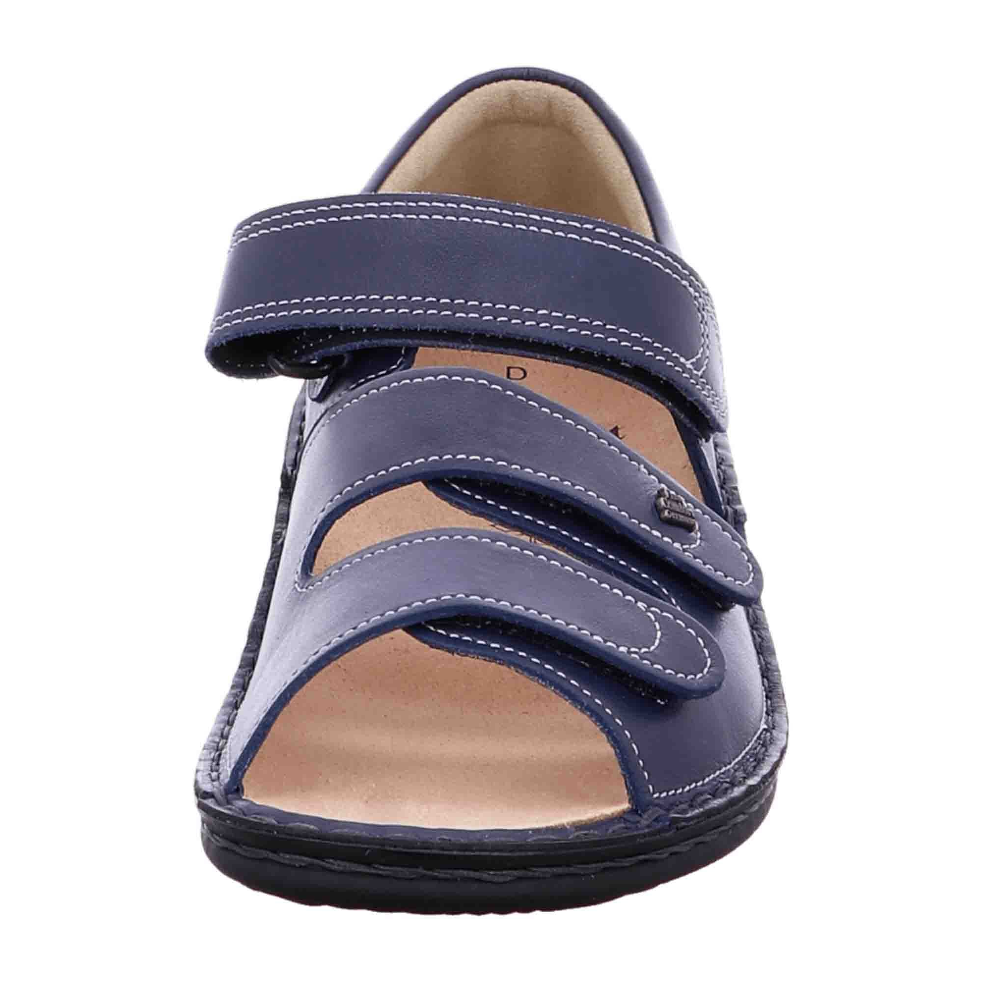 Finn Comfort Usedom Women's Comfortable Sandals, Blue | Stylish & Durable