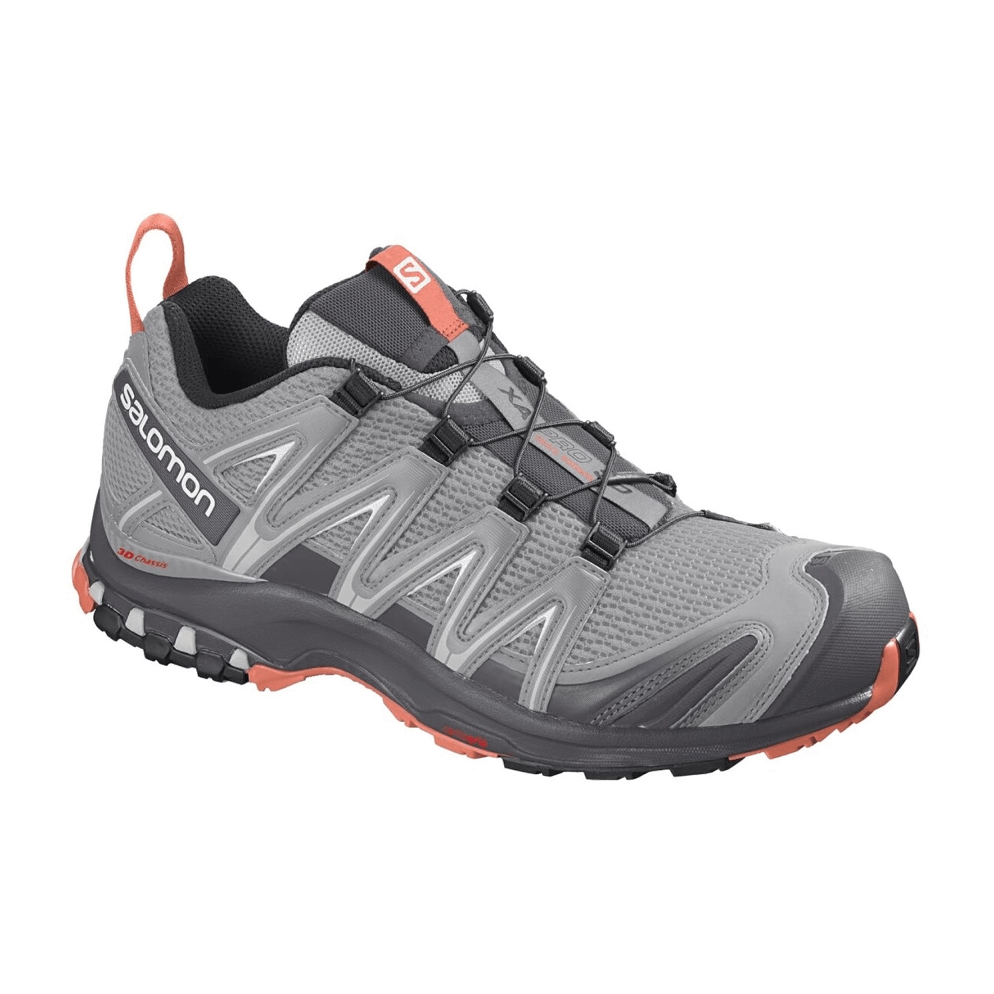 Salomon XA Pro 3D for women, gray, shoes