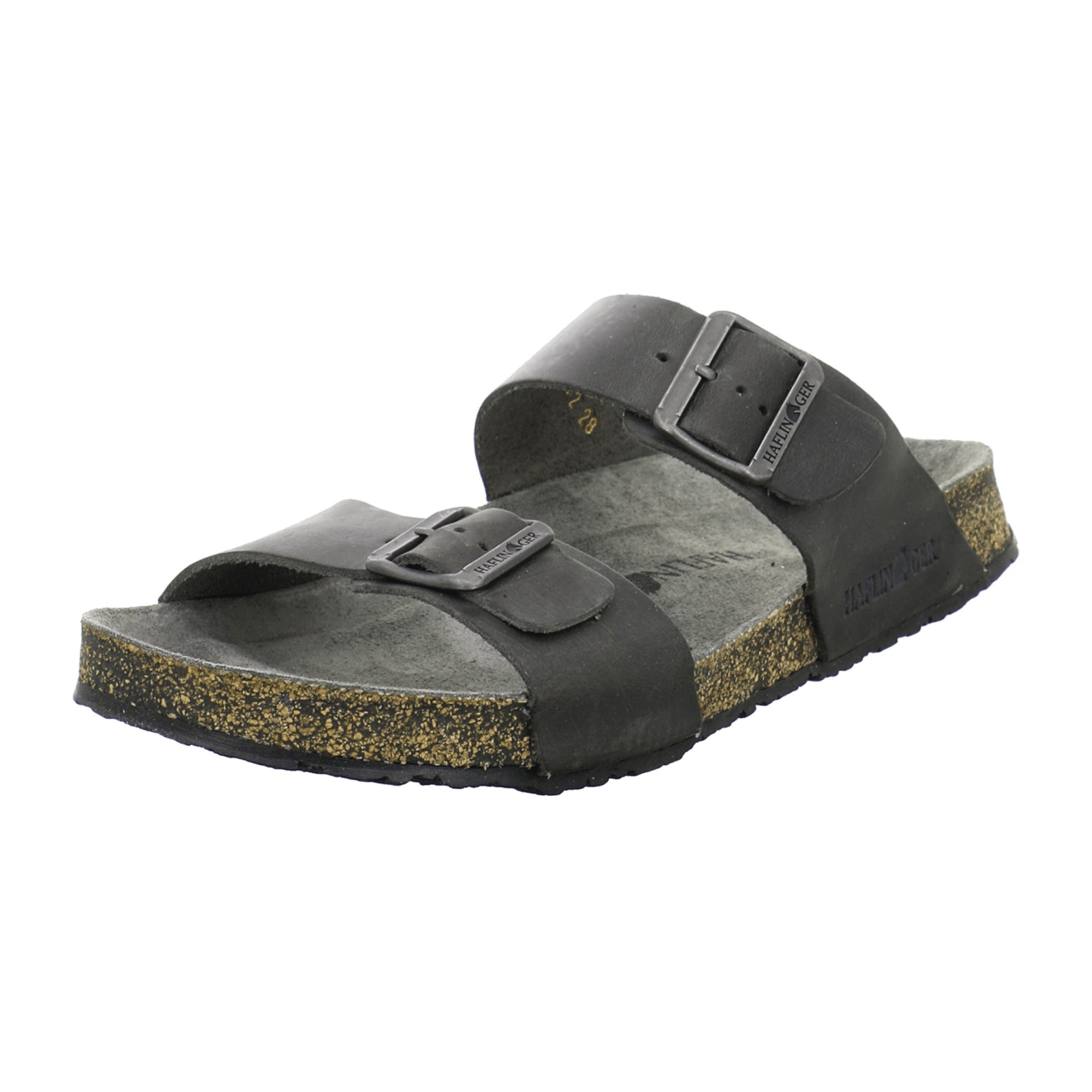 Haflinger Bio Andrea Women's Black Sandals - Eco-Friendly, Stylish & Comfortable