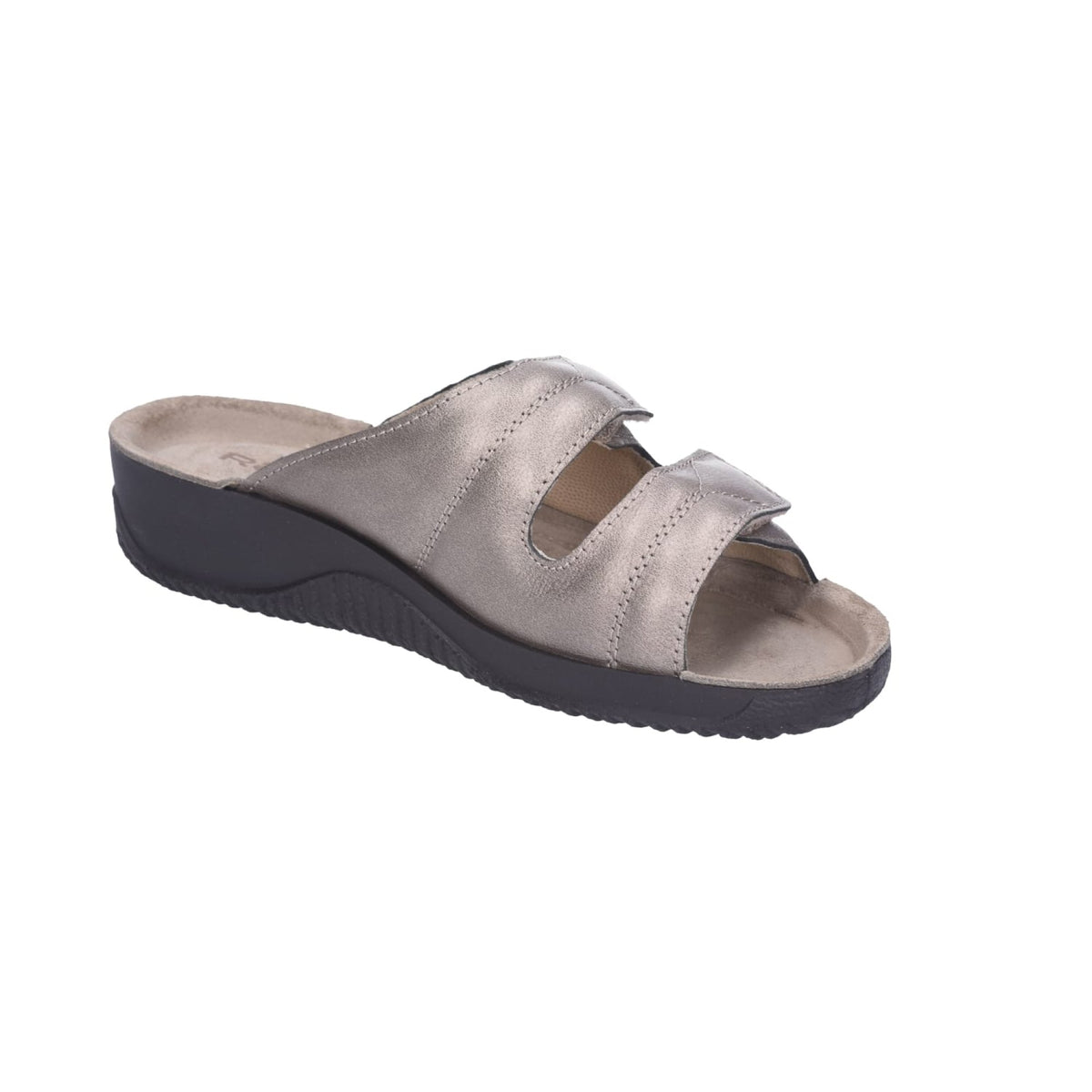 Rohde Soltau Gold Women's Shoes with Wedge Heel and Velcro Closure - Bartel-Shop