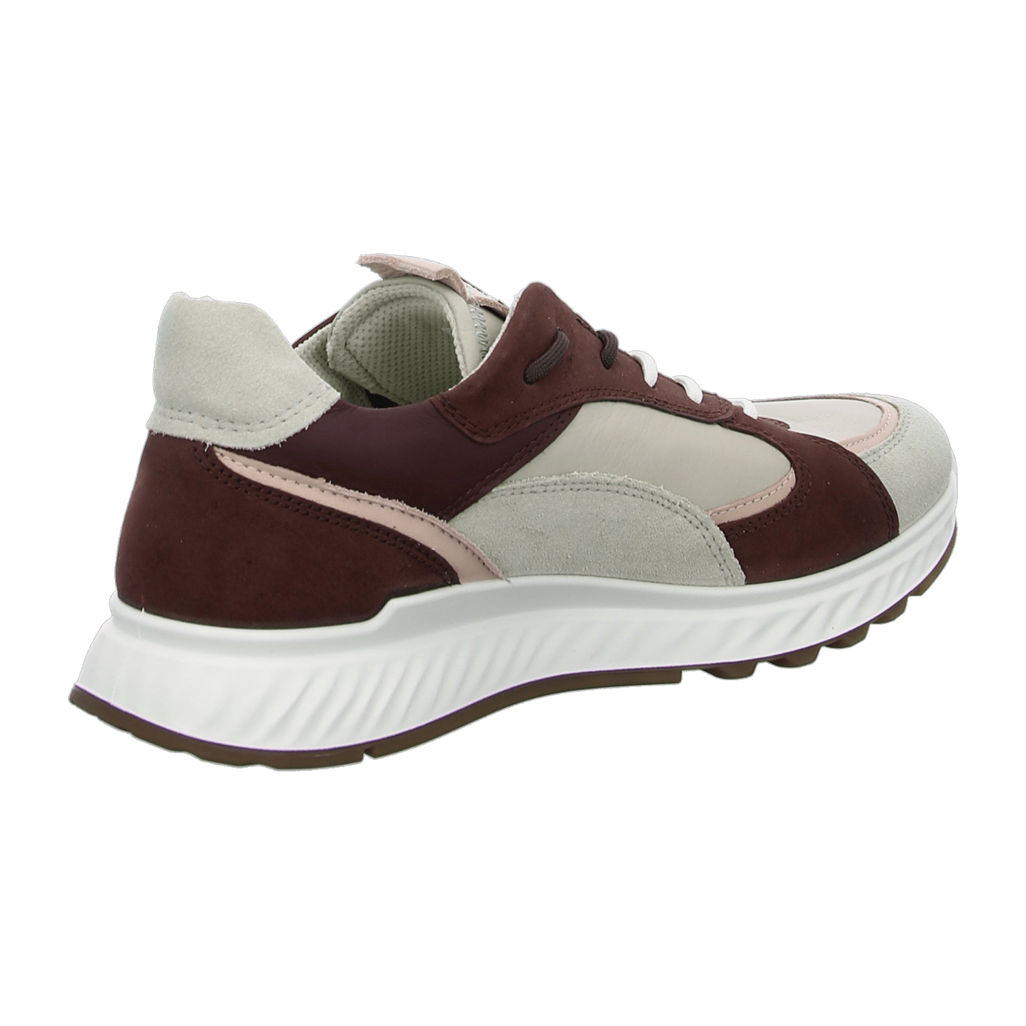 Ecco ST.1 Women's Beige Sneakers - Stylish & Durable Walking Shoes