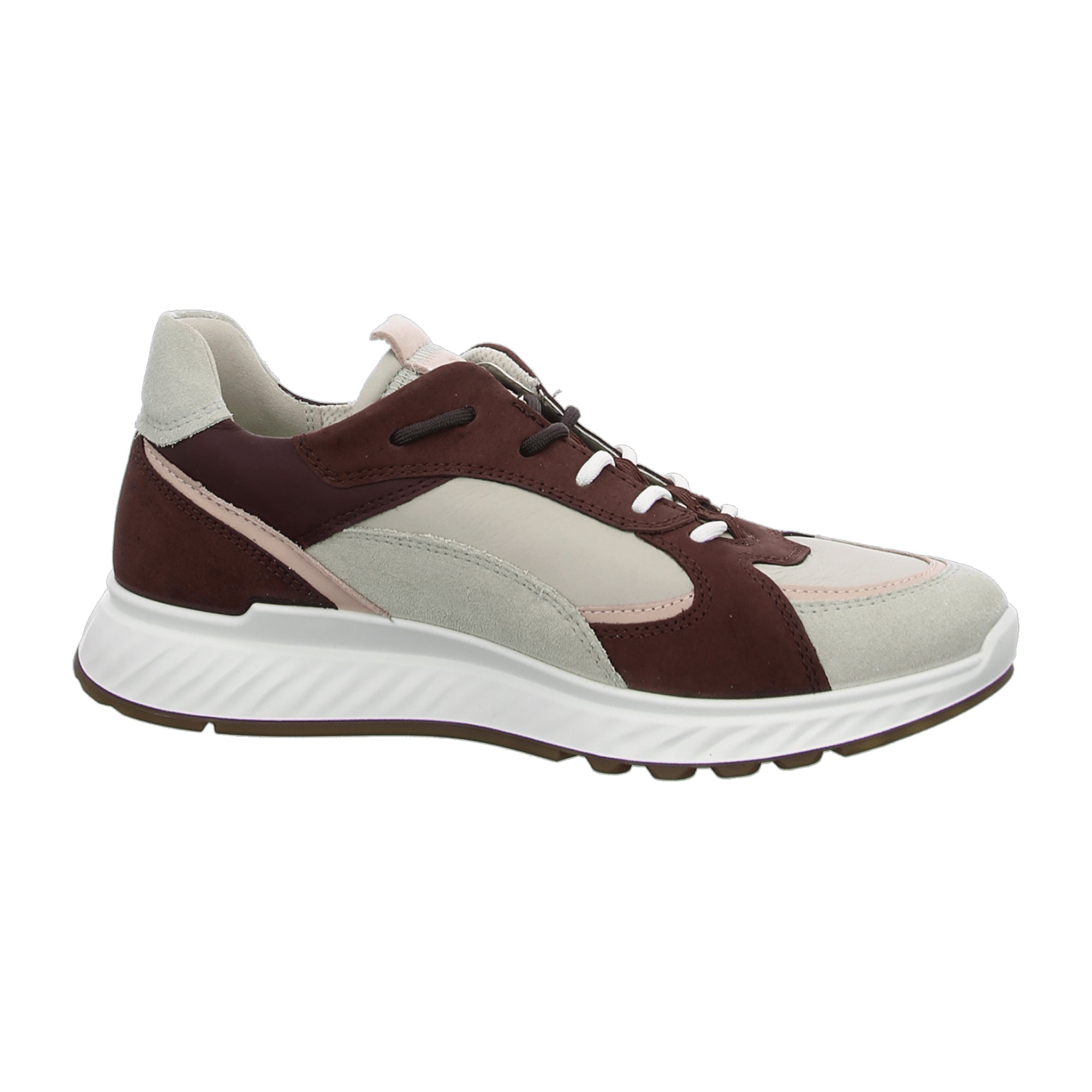 Ecco ST.1 Women's Beige Sneakers - Stylish & Durable Walking Shoes