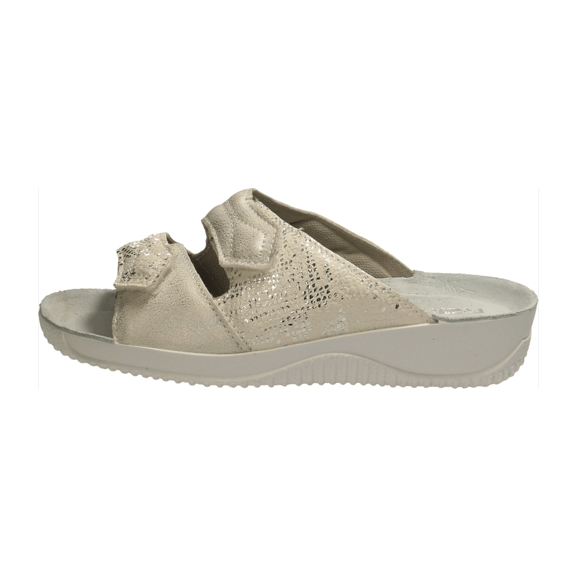 Rohde Off-White Silver Women's Shoes White Spring Summer Casual Footwear