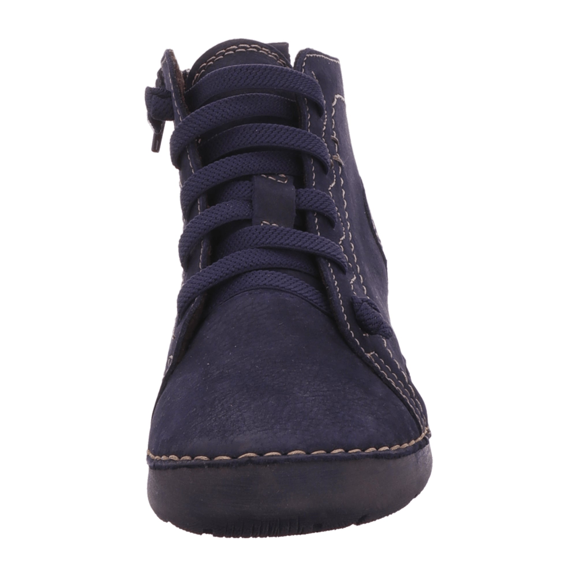 Josef Seibel Lace-up Boot with Fleece Lining Fergey 86 for Women Blue