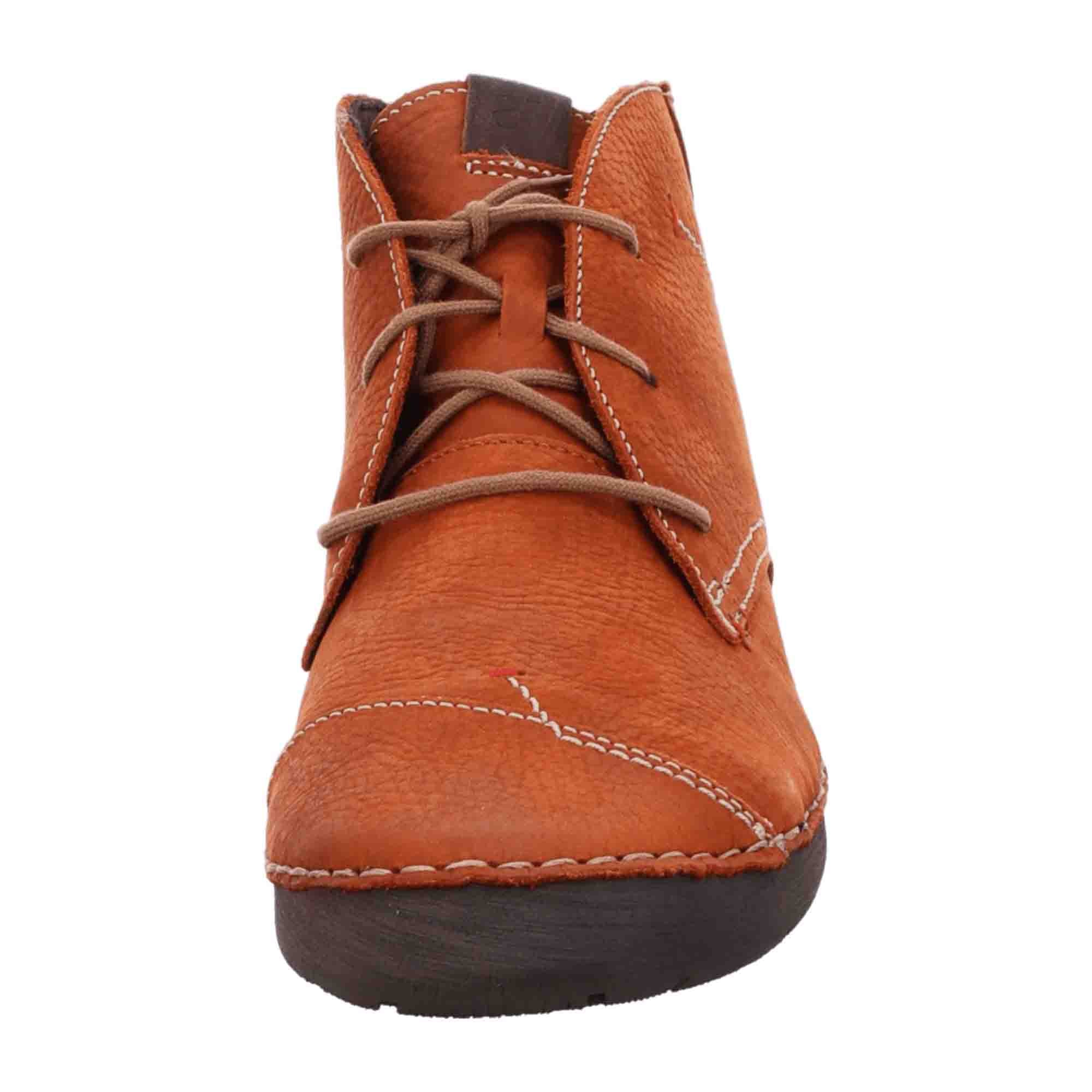 Josef Seibel Lace-up Bootie with Warm Lining Fergey 18 for Women in Orange