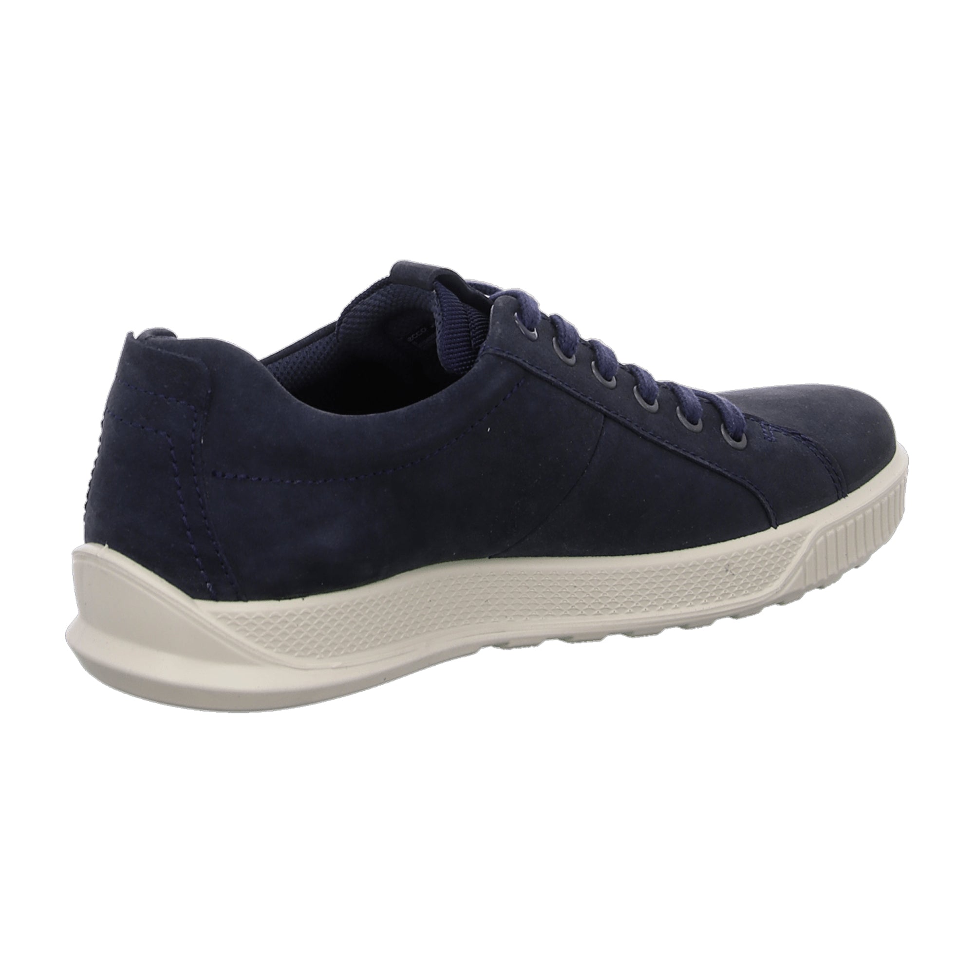 Ecco BYWAY Men's Casual Lace-Up Shoes, Navy Blue Nubuck Leather