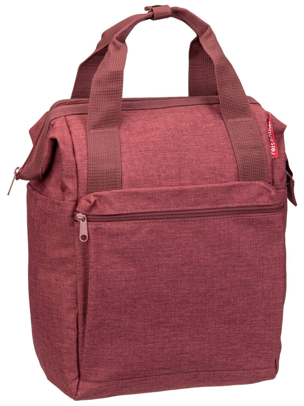 reisenthel Allrounder R Backpack Twist Maroon - Foldable Water-Repellent Daypack