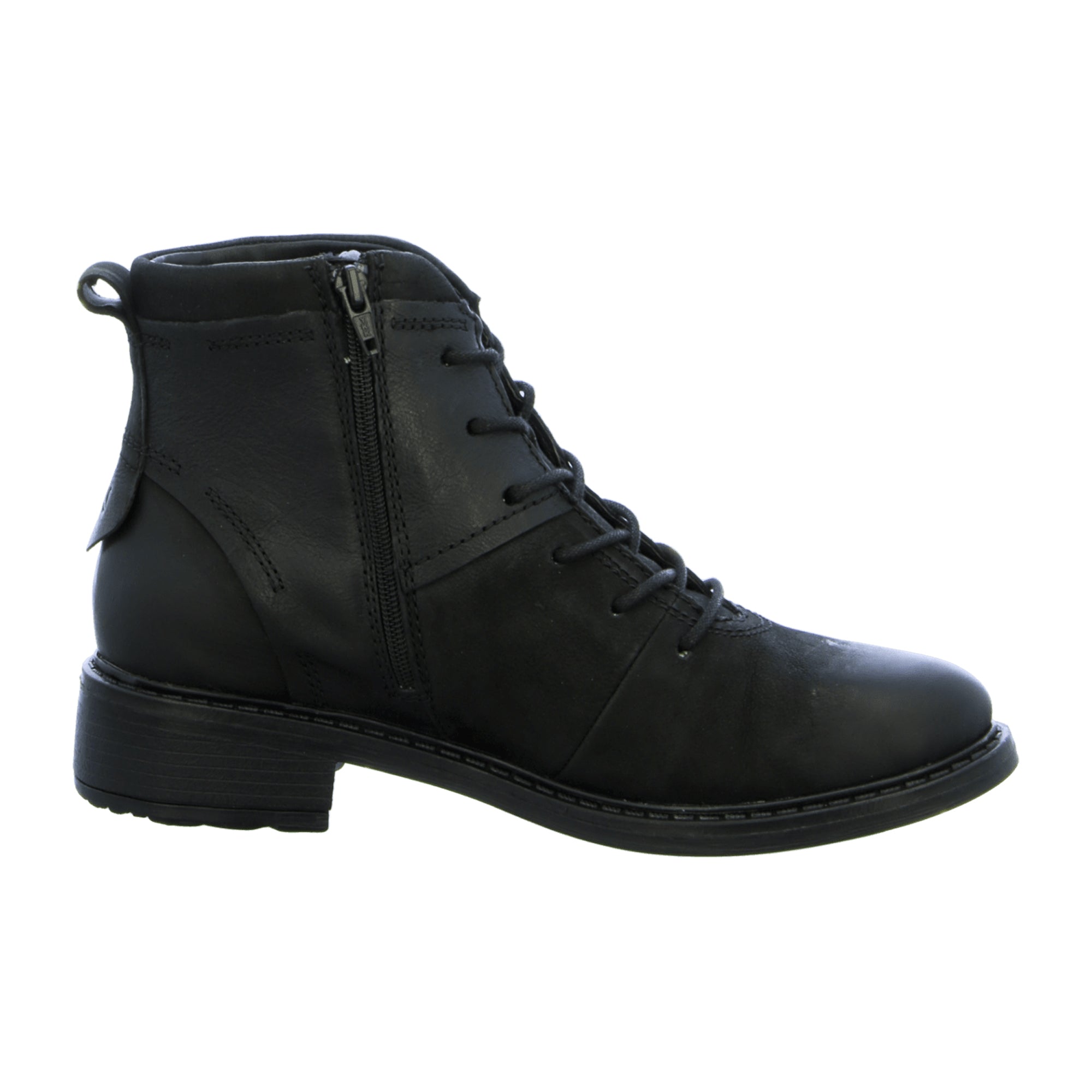 Comfortable Black Booties for Women by Josef Seibel