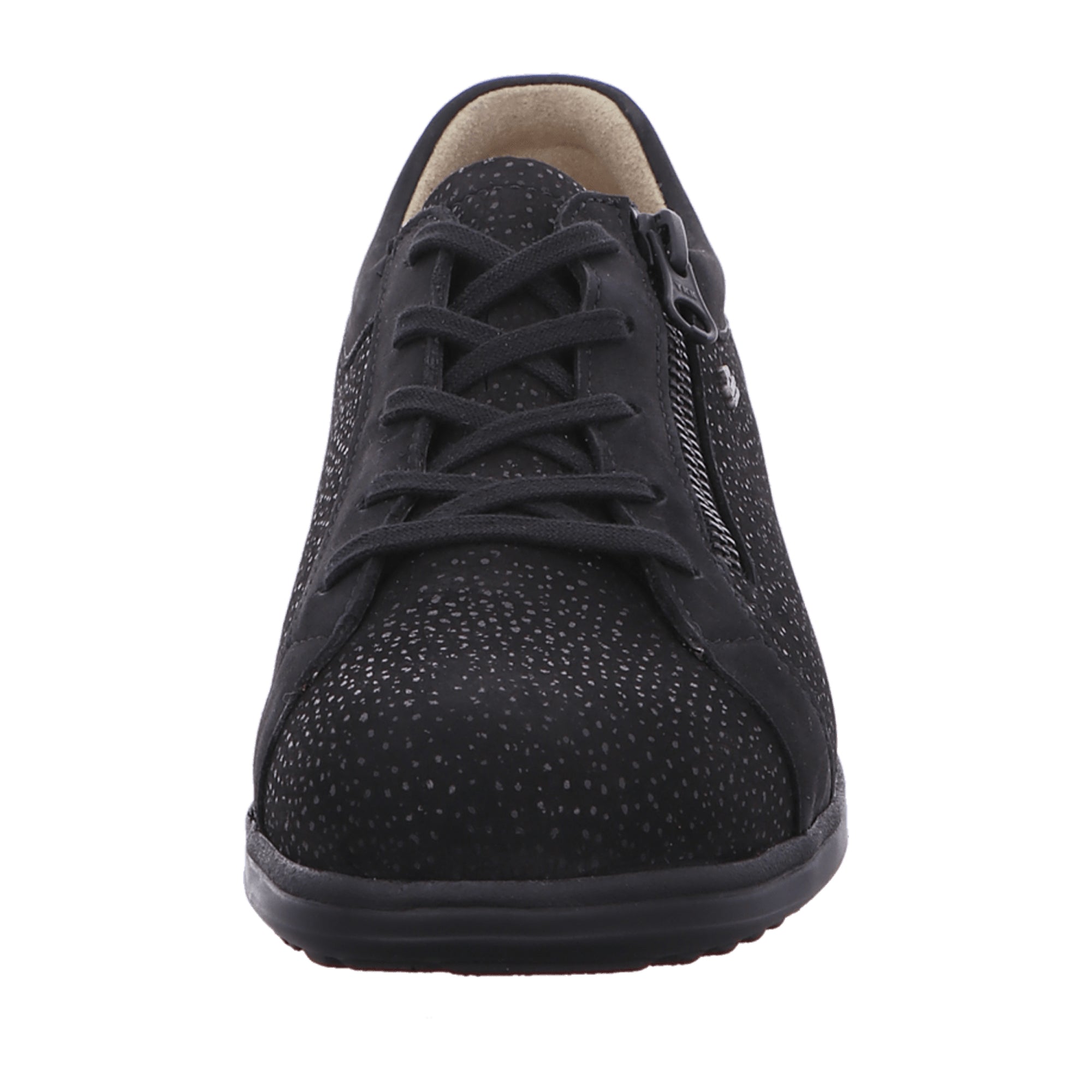 Finn Comfort Bexley Black Lace-up Comfort Shoes for Women 02231-902198