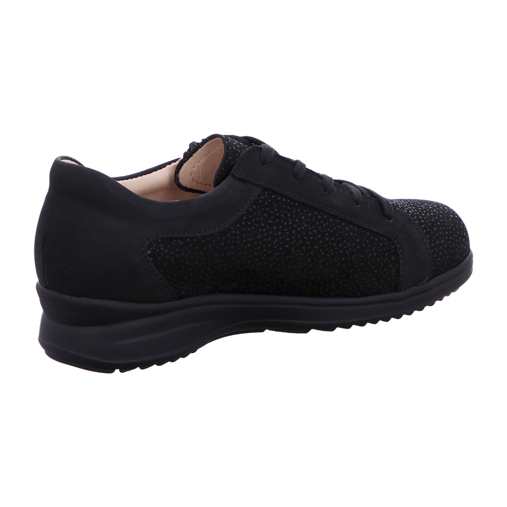 Finn Comfort Bexley Black Lace-up Comfort Shoes for Women 02231-902198