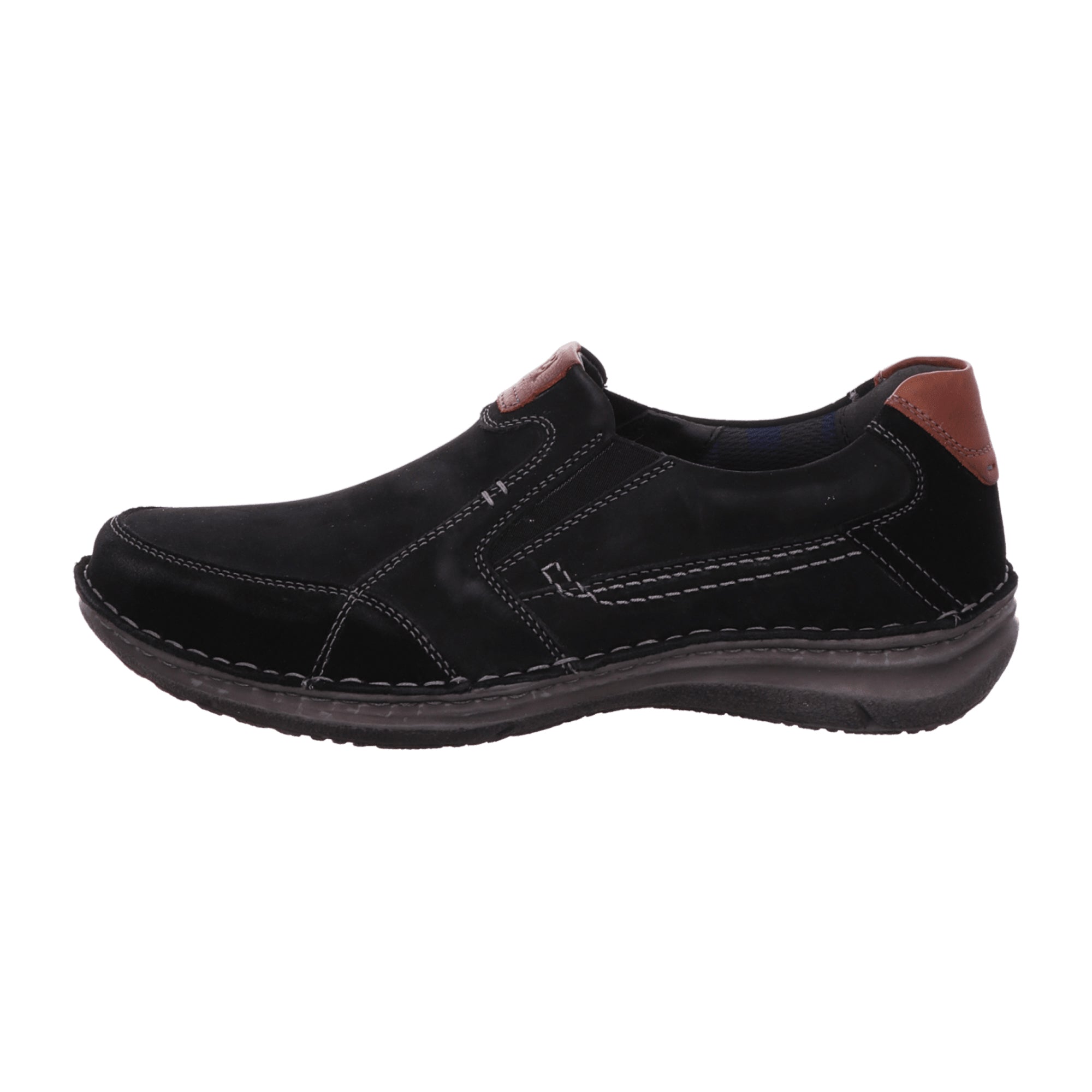 Josef Seibel Men's Anvers 63 Black Slip-on Loafer