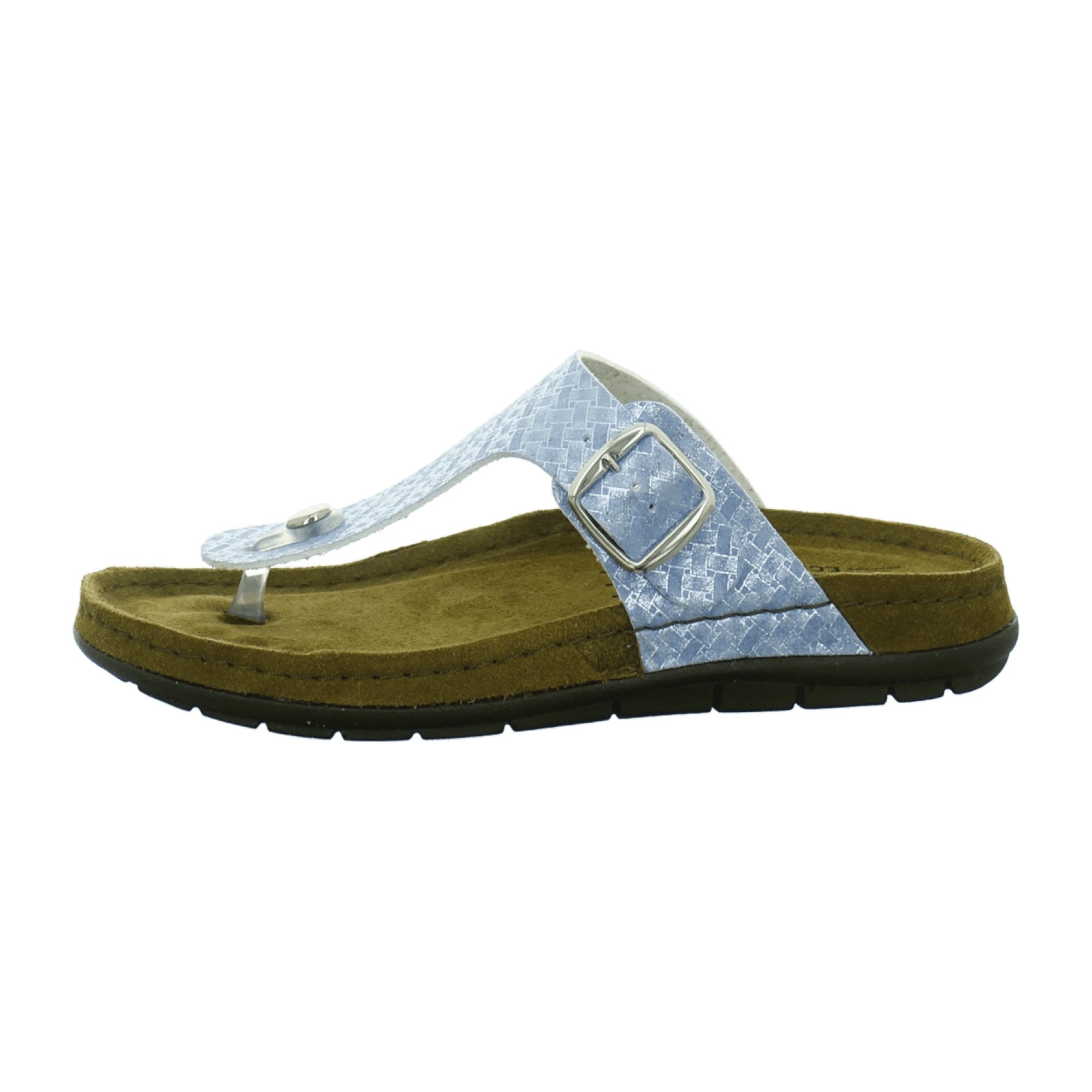 Rohde Women's Blue Flip Flops Spring Summer Comfortable Casual Sandals