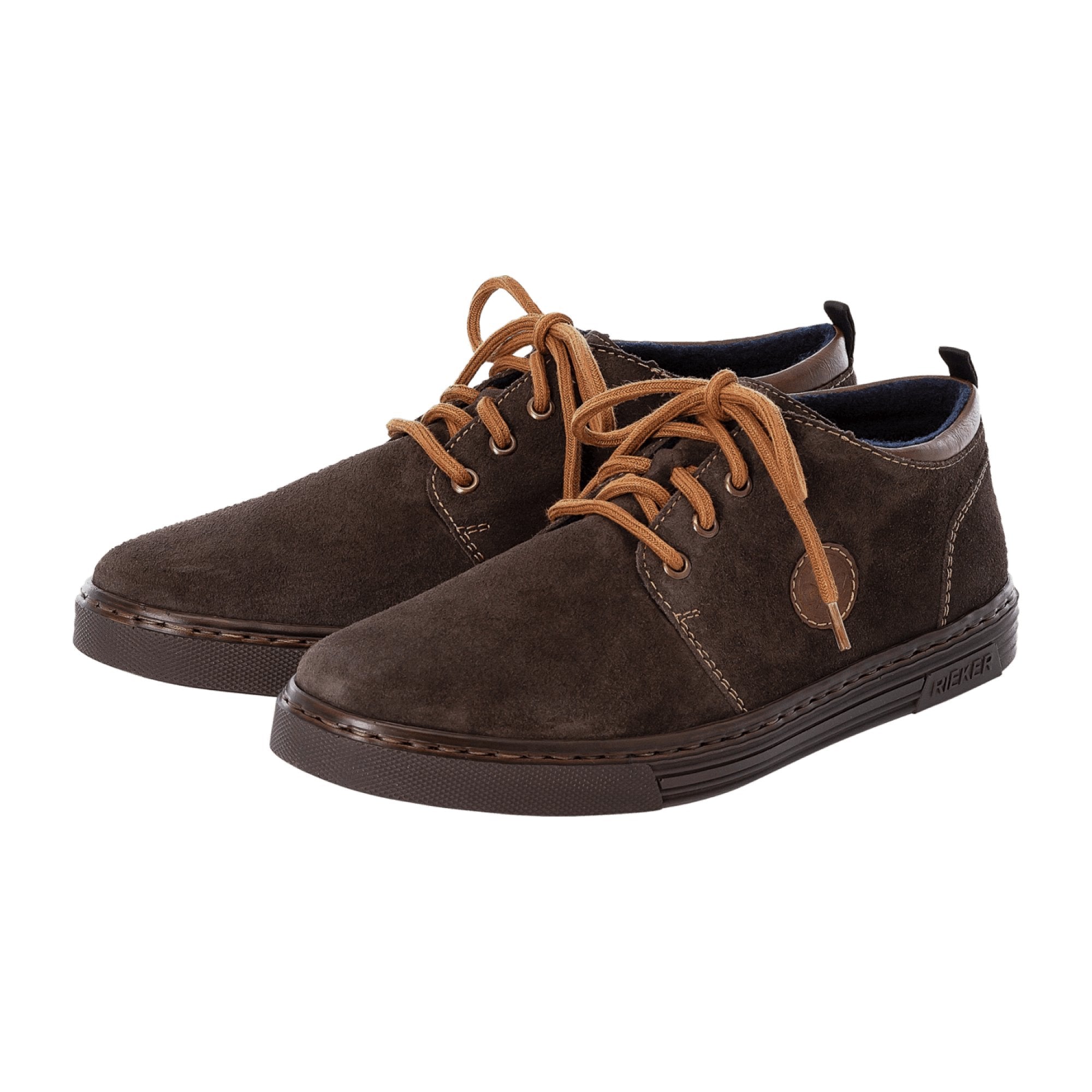 Rieker Men's Brown Comfort Lace-Up Shoes B4941-26