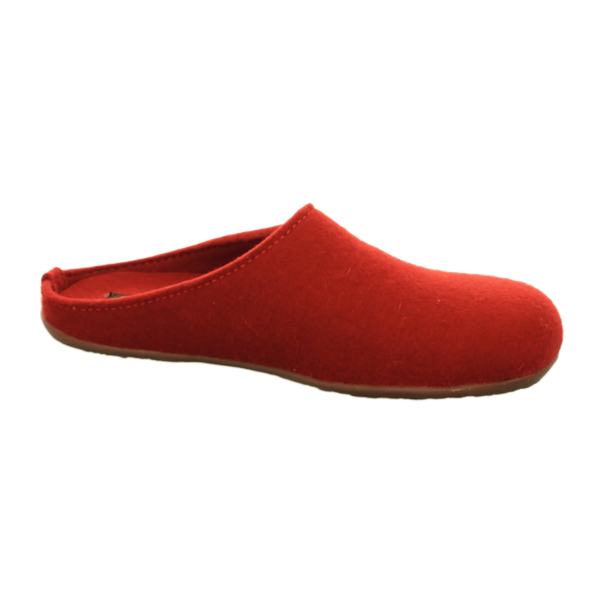 Haflinger Women's Wool Clogs 48102411 - Comfortable and Stylish Red Footwear