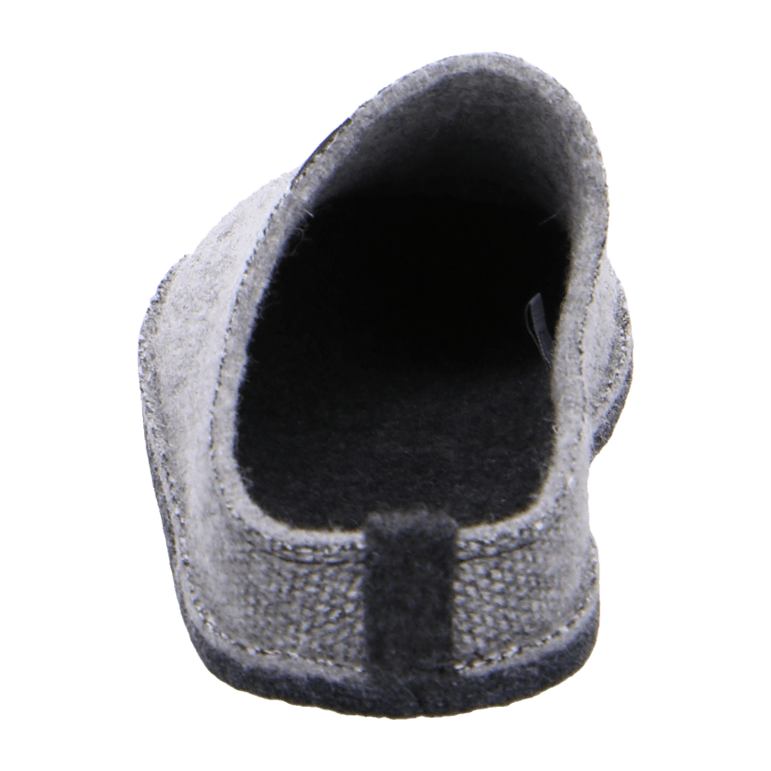 ARA ENZO Men's Felt Slippers, Grey, Cold-Weather Lined, Closed Toe, EVA Sole - Bartel-Shop
