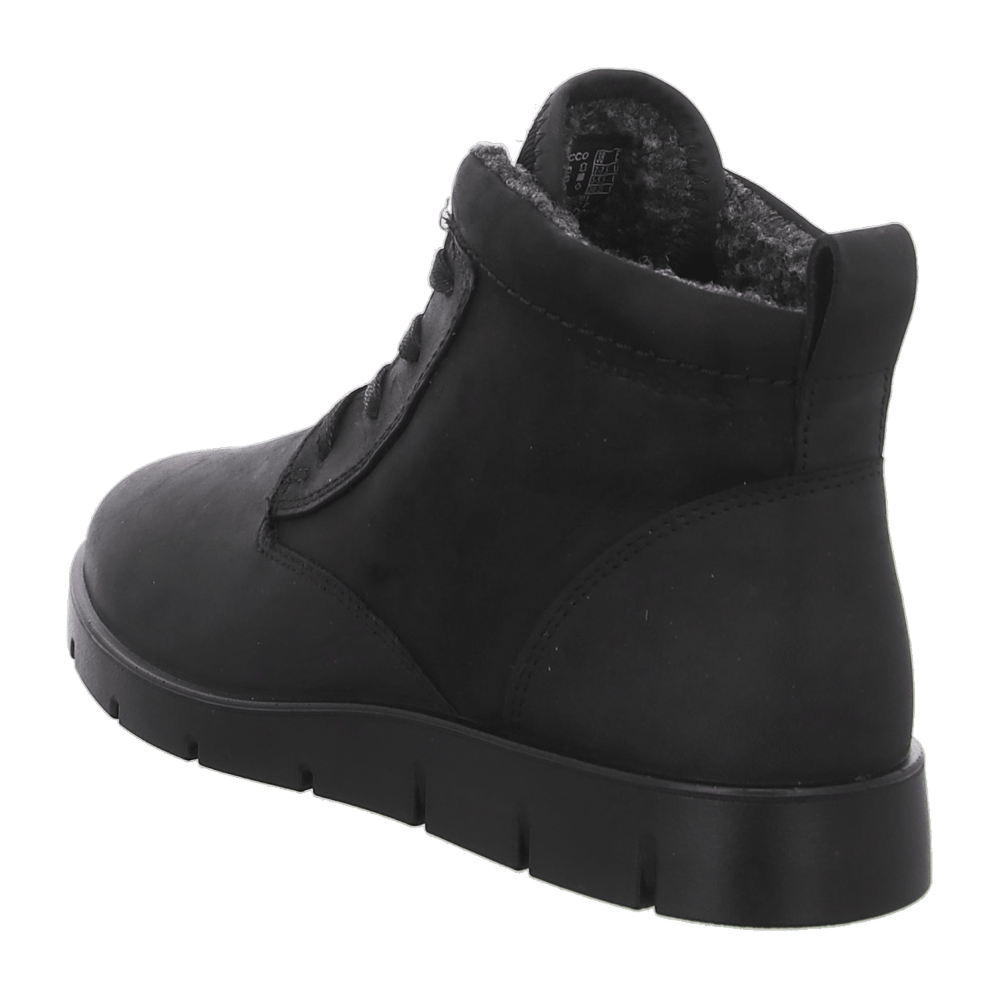 Ecco Bella Women's Lace-Up Ankle Boots with Warm Lining, Black
