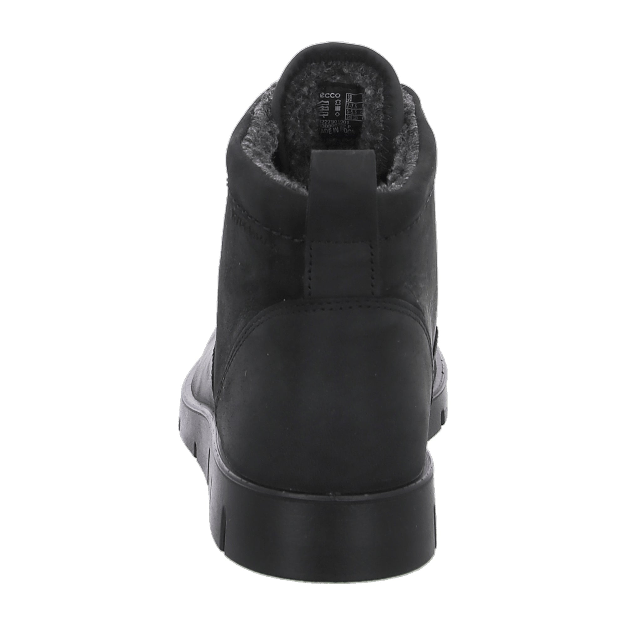 Ecco Bella Women's Lace-Up Ankle Boots with Warm Lining, Black