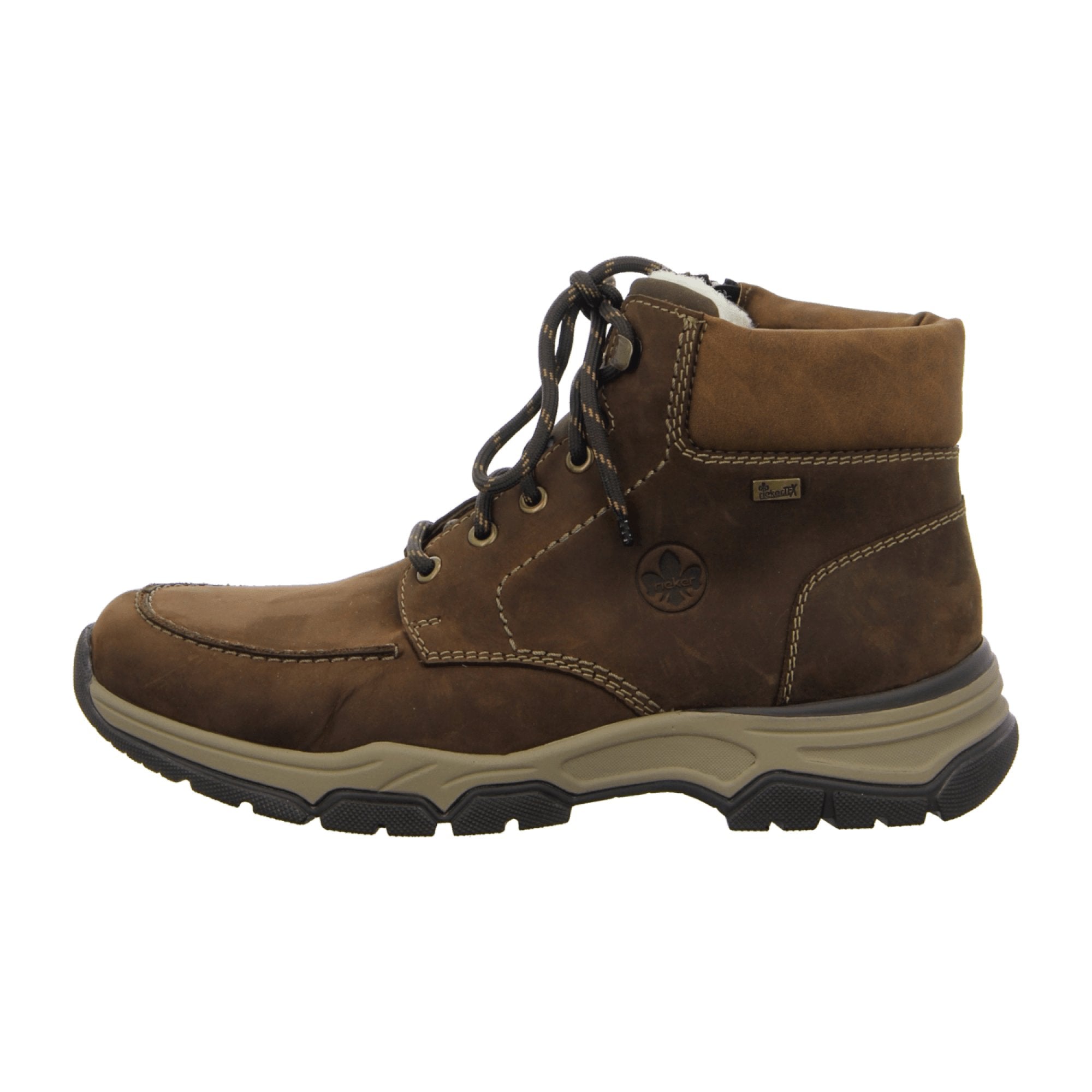 Rieker Brown All-Weather Boots with Warm Lining and Functional Membrane - Bartel-Shop