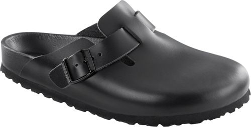 Birkenstock Premium Clog Boston black natural leather - Bartel-Shop