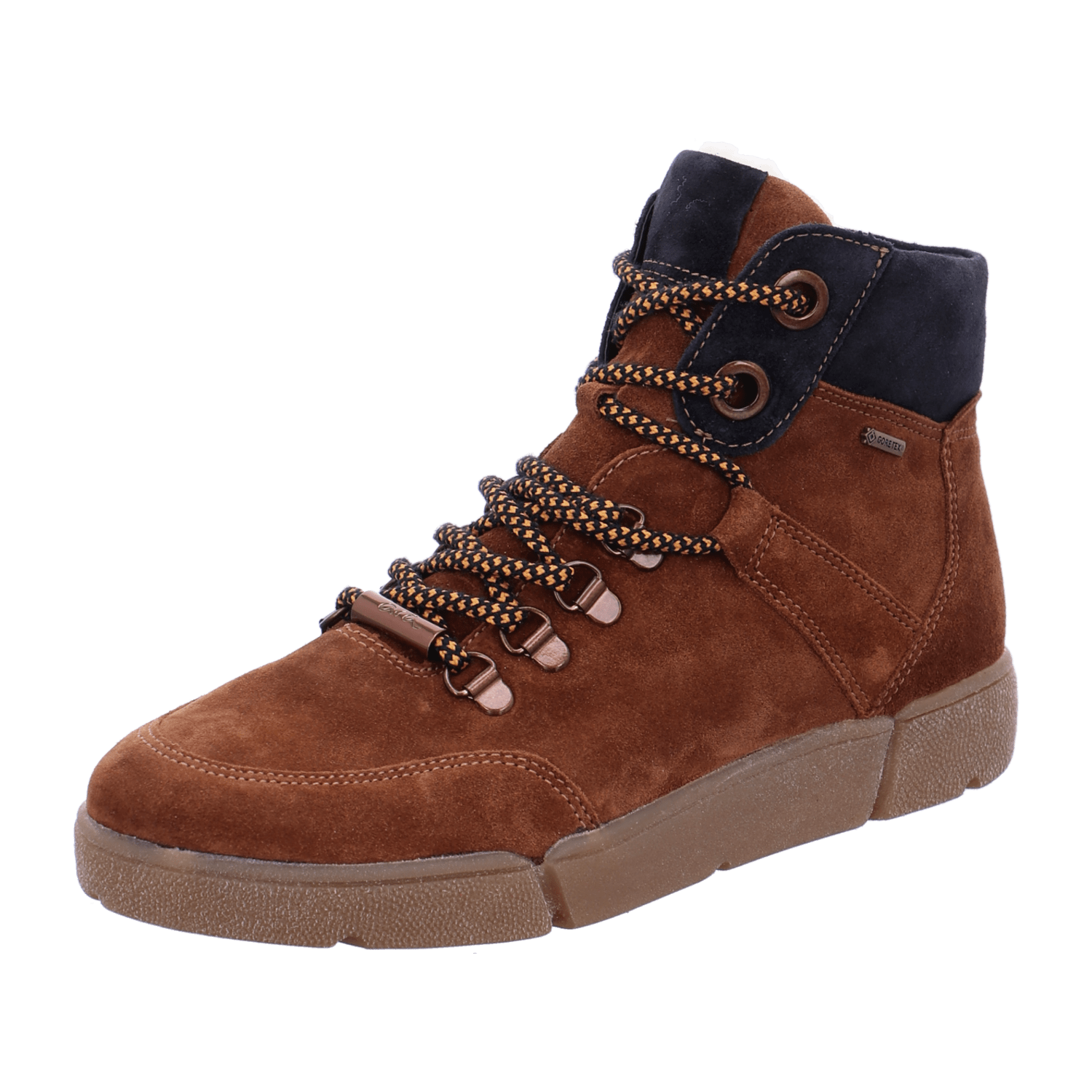 ARA Women's Brown Suede Slipper Sneakers with Round Toe