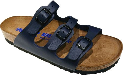 Birkenstock mule Florida blue NL - Bartel-Shop