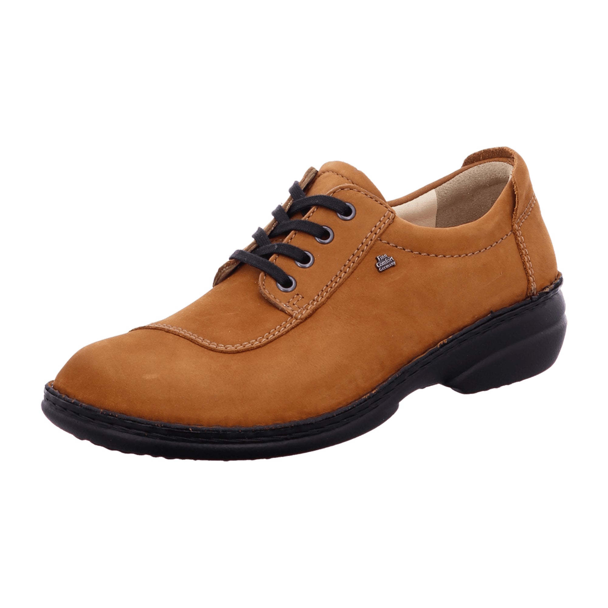 Finn Comfort Lexington Women's Comfortable Brown Leather Shoes