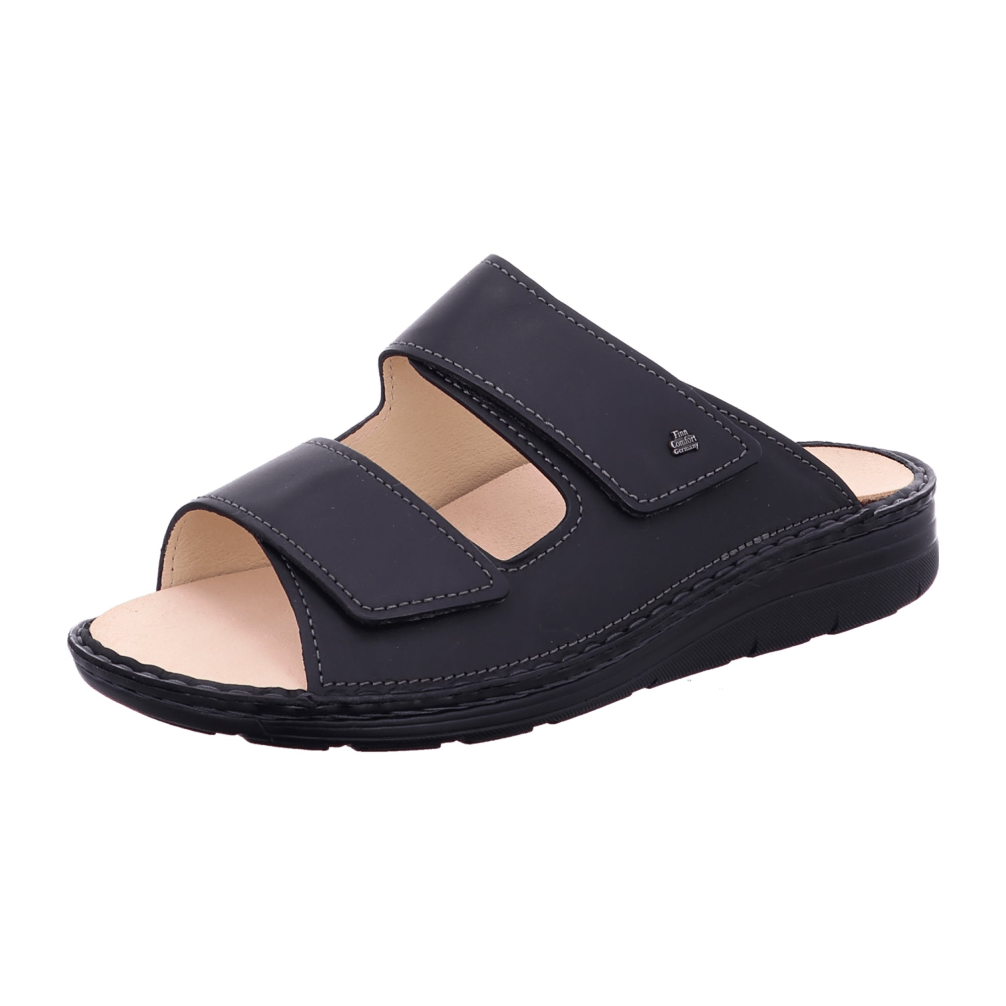 Finn Comfort Paterna Men's Comfort Shoes - Stylish Black Leather