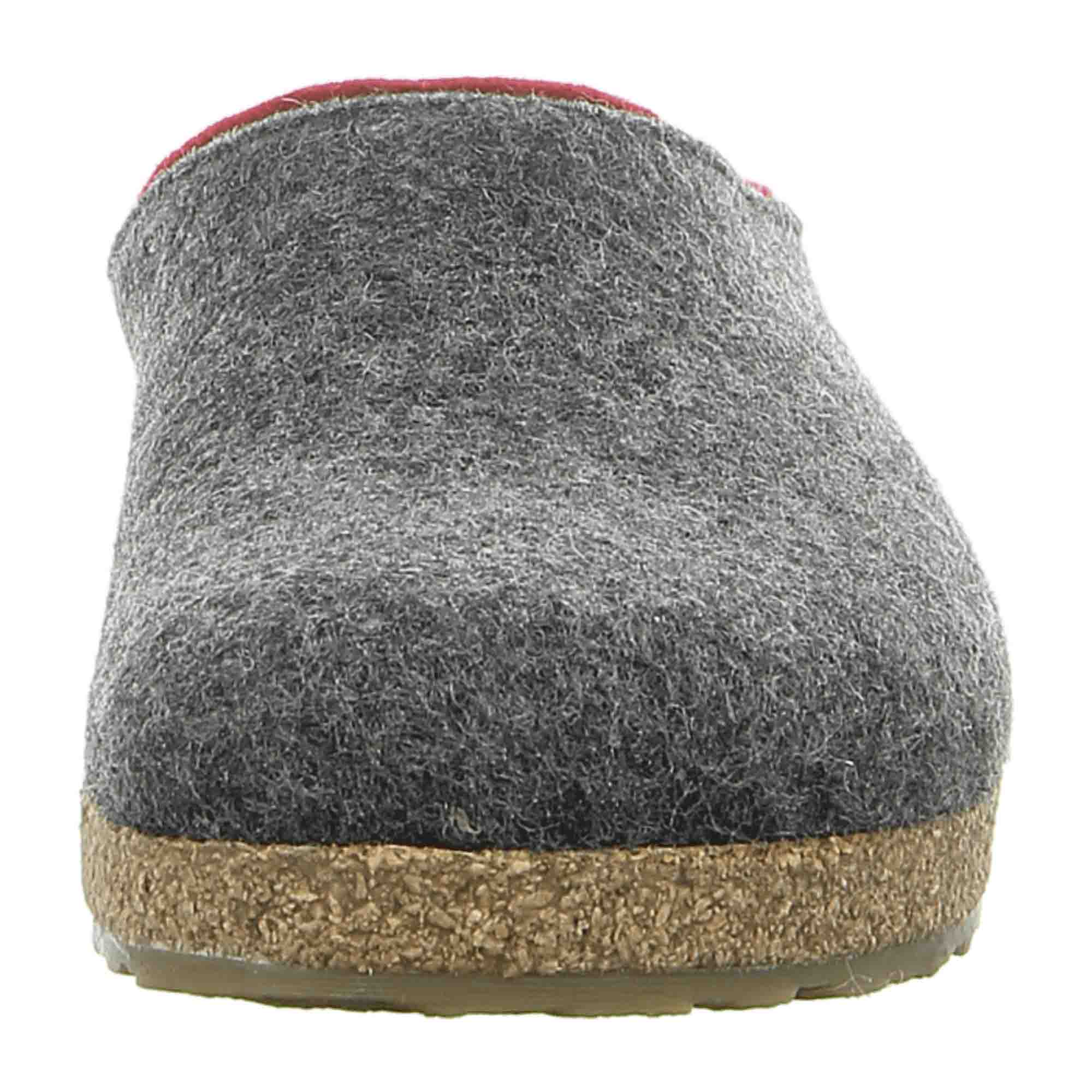 Haflinger Grizzly Kris Men's Clogs, Grey – Comfortable, Durable & Stylish
