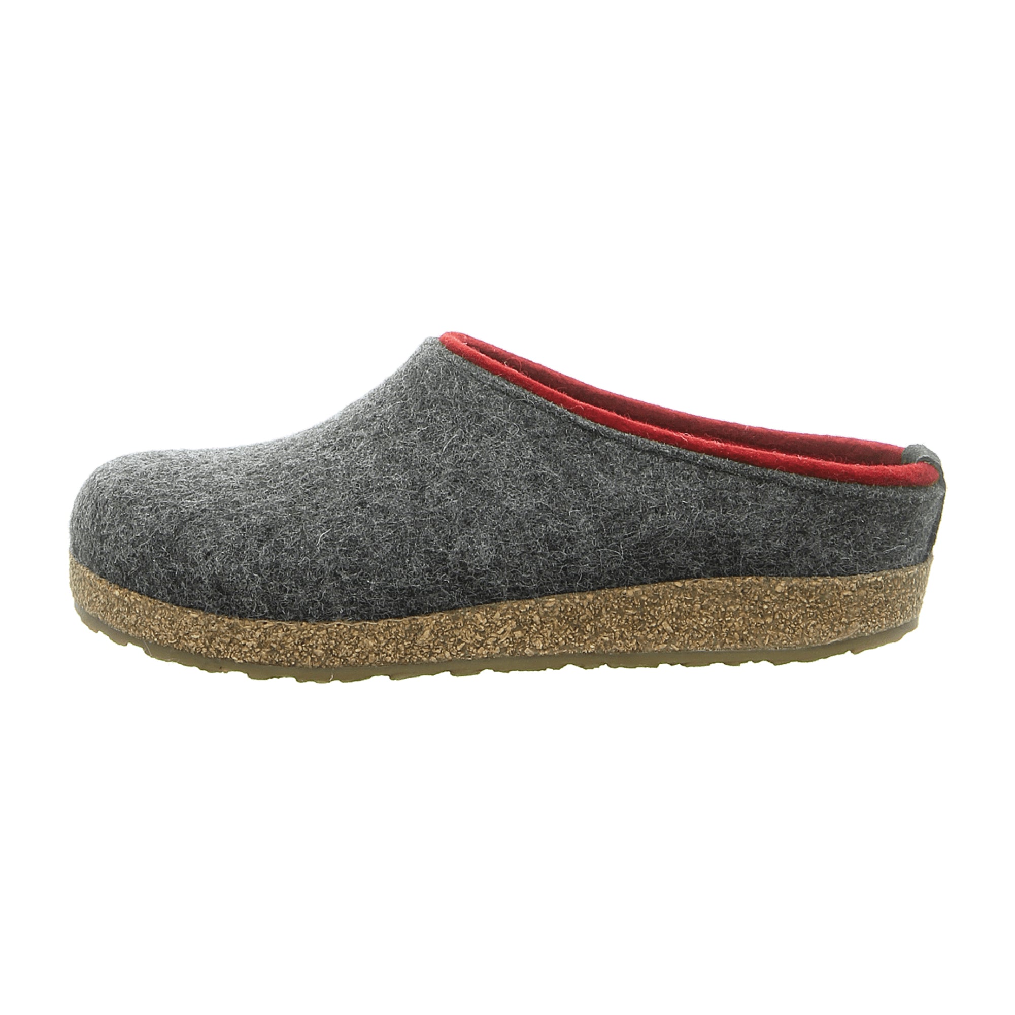 Haflinger Grizzly Kris Men's Clogs, Grey – Comfortable, Durable & Stylish