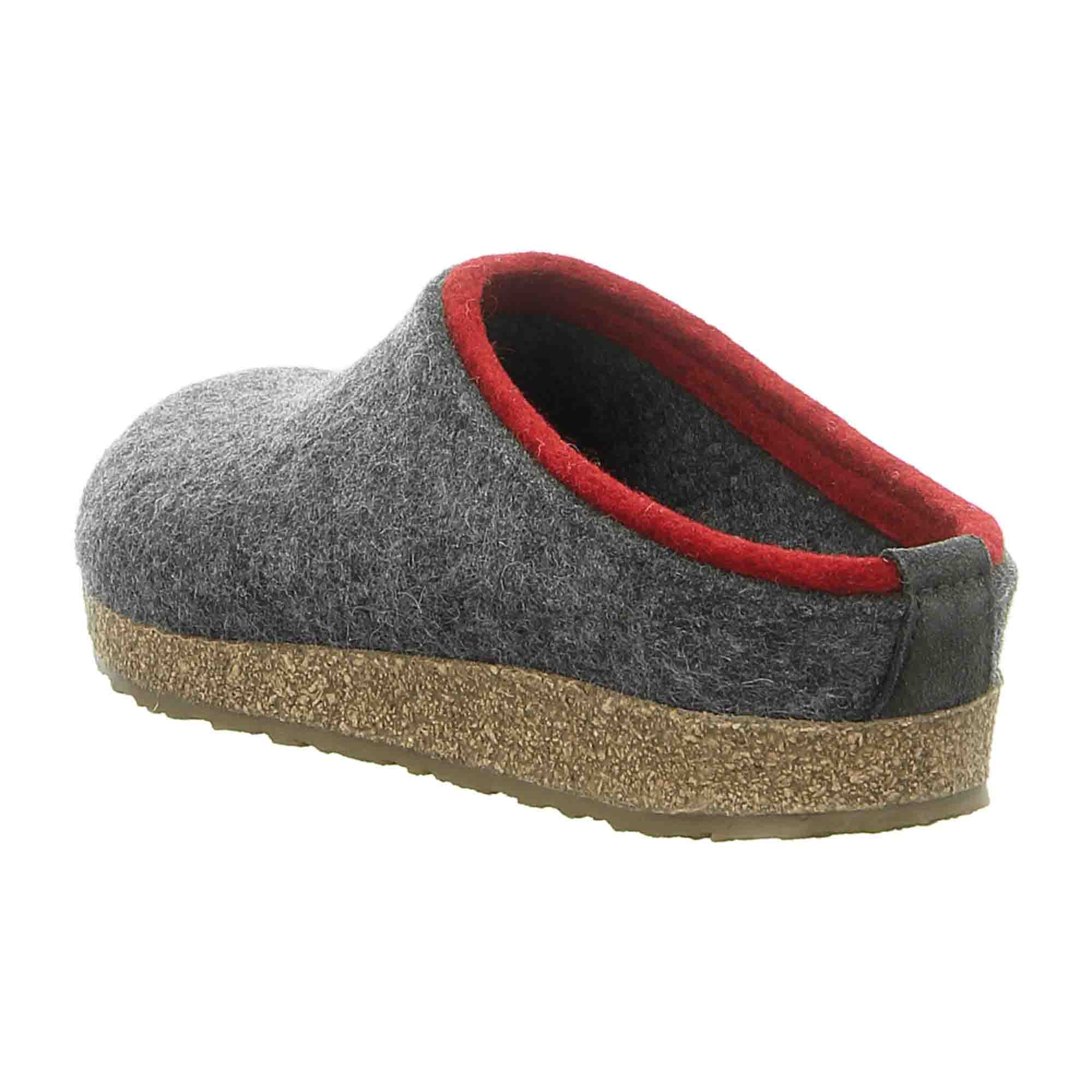 Haflinger Grizzly Kris Men's Clogs, Grey – Comfortable, Durable & Stylish