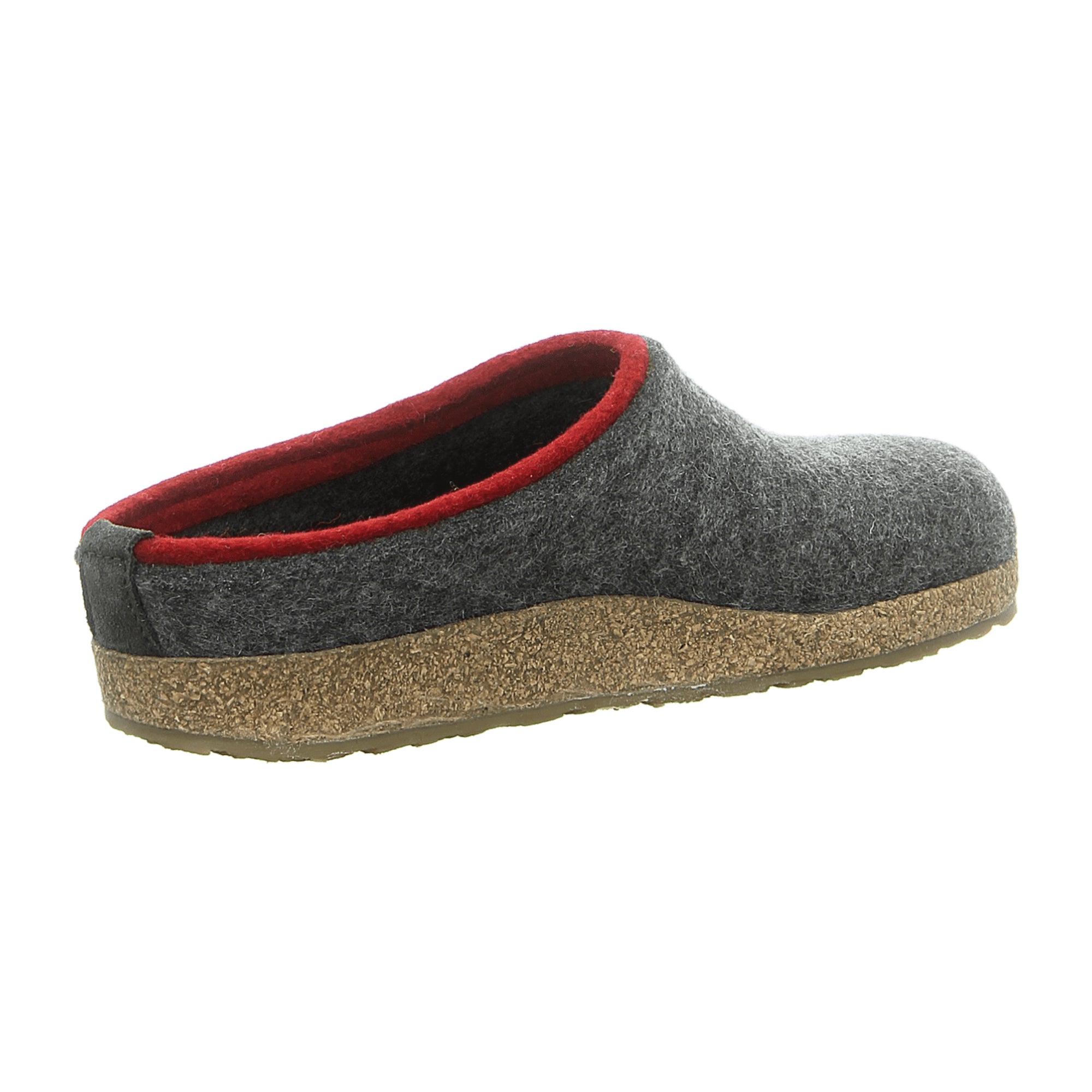 Haflinger Grizzly Kris Men's Clogs, Grey – Comfortable, Durable & Stylish