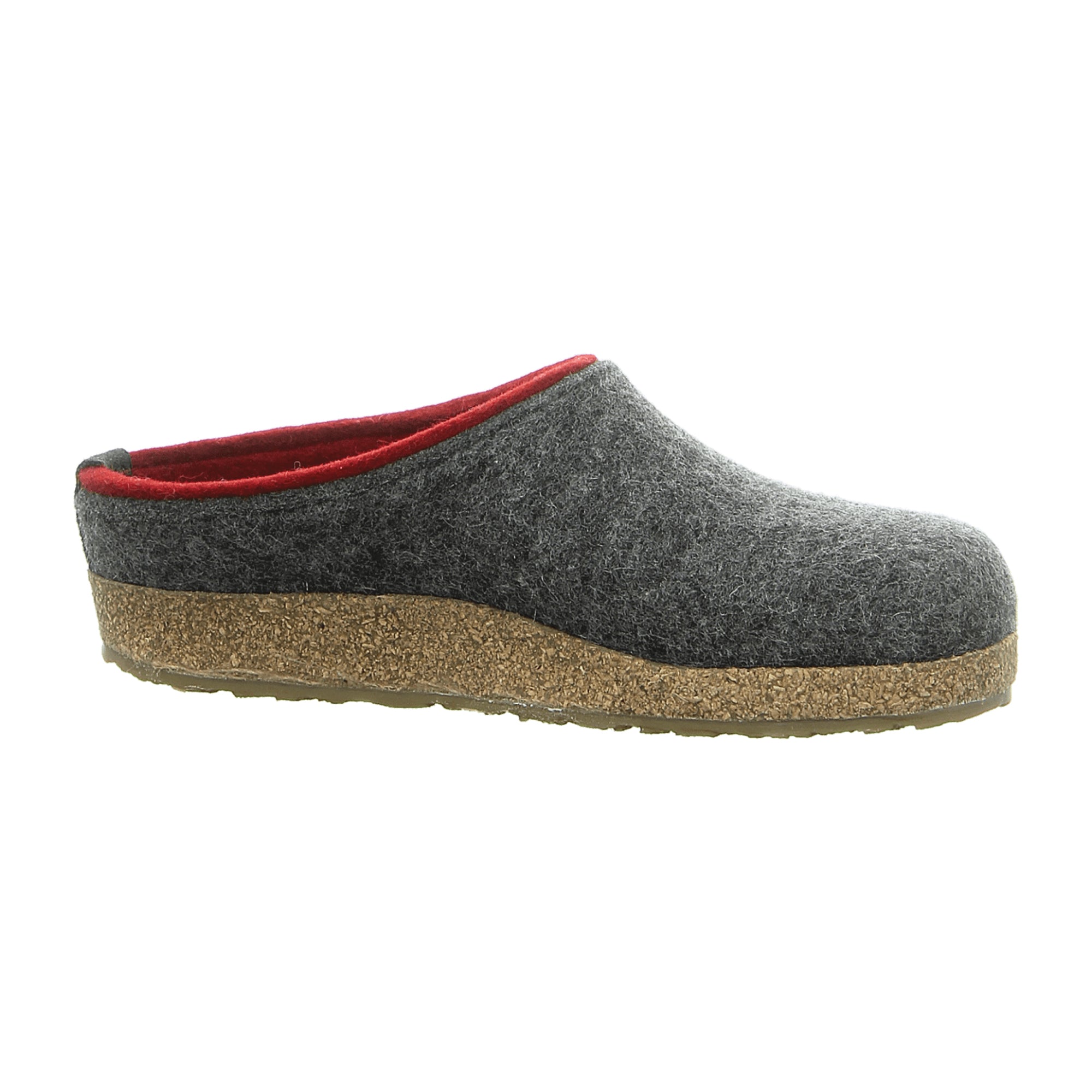 Haflinger Grizzly Kris Men's Clogs, Grey – Comfortable, Durable & Stylish