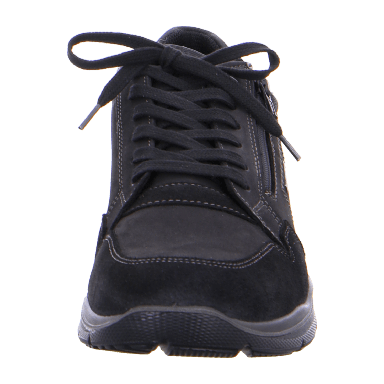 ARA BENJO BENJO Men's Derby Shoes in Black Suede Leather with Lace-Up Closure