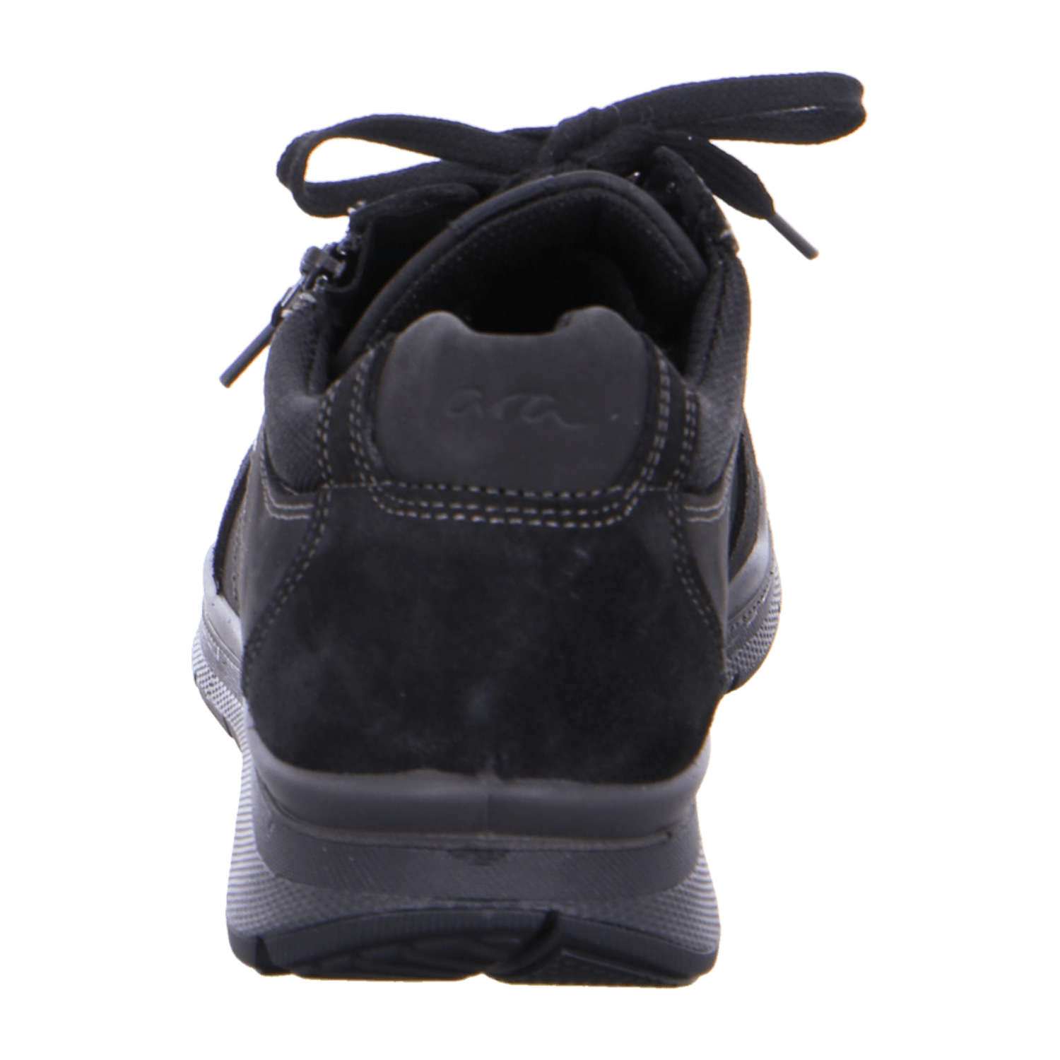 ARA BENJO BENJO Men's Derby Shoes in Black Suede Leather with Lace-Up Closure