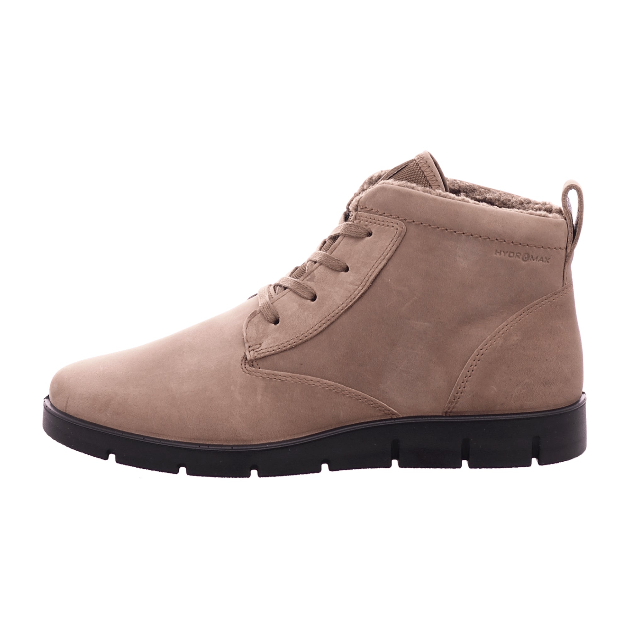 Ecco Bella Women's Ankle Boots - Warm Lined, Stylish Stone Grey, Beige