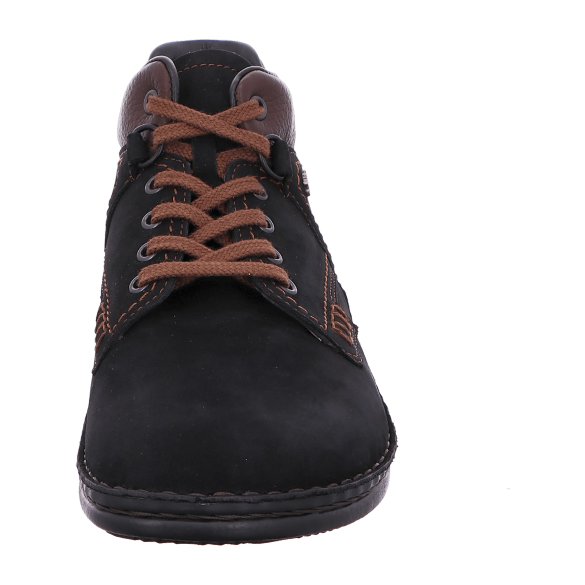 Finn Comfort Linz Men's Black Comfortable Leather Shoes