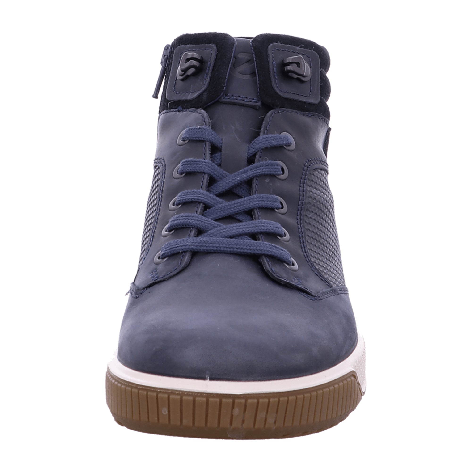 Ecco Bayay Trend Men's Stylish Blue Shoes - Durable & Comfortable