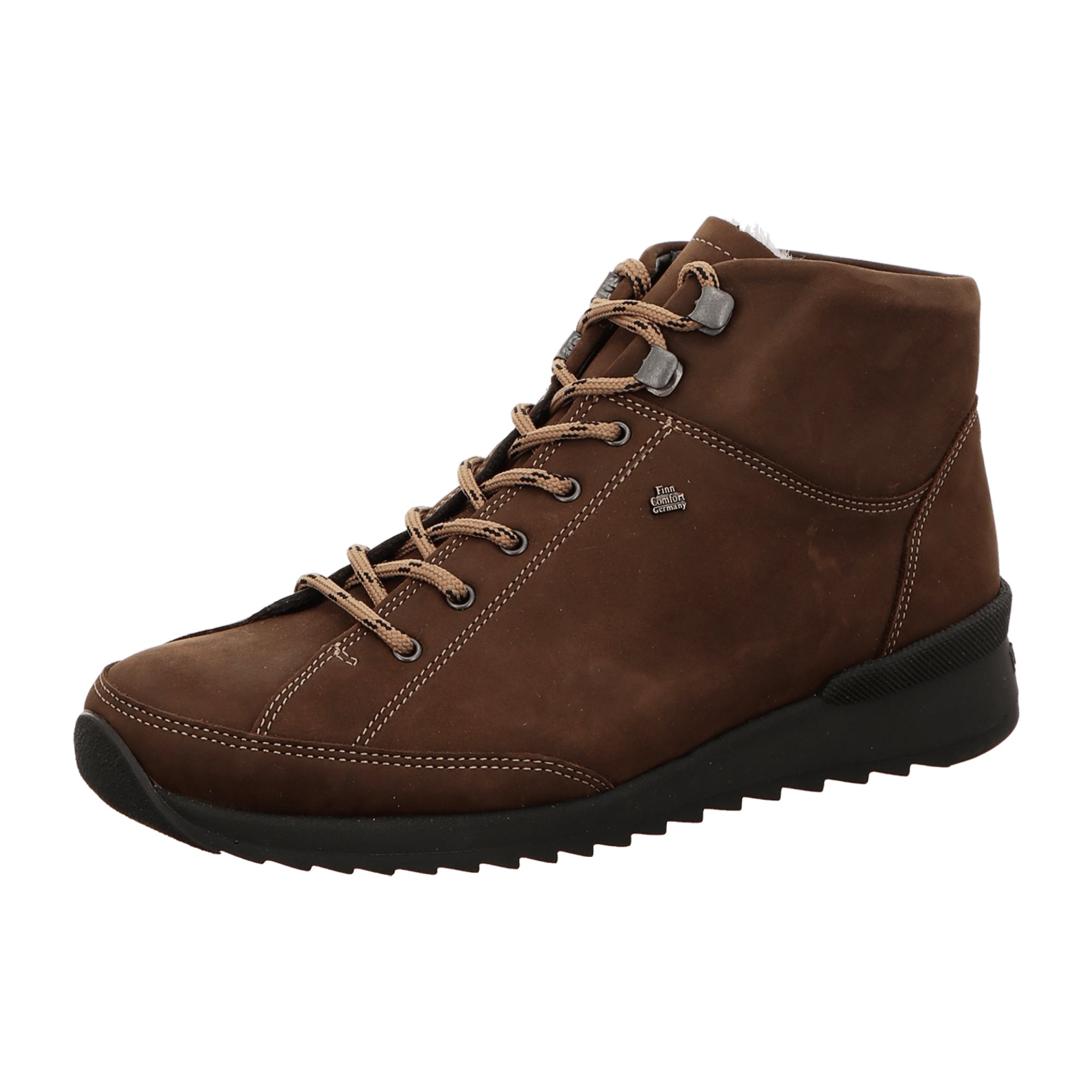 Finn Comfort Merano Women's Comfort Shoes, Stylish Brown Leather