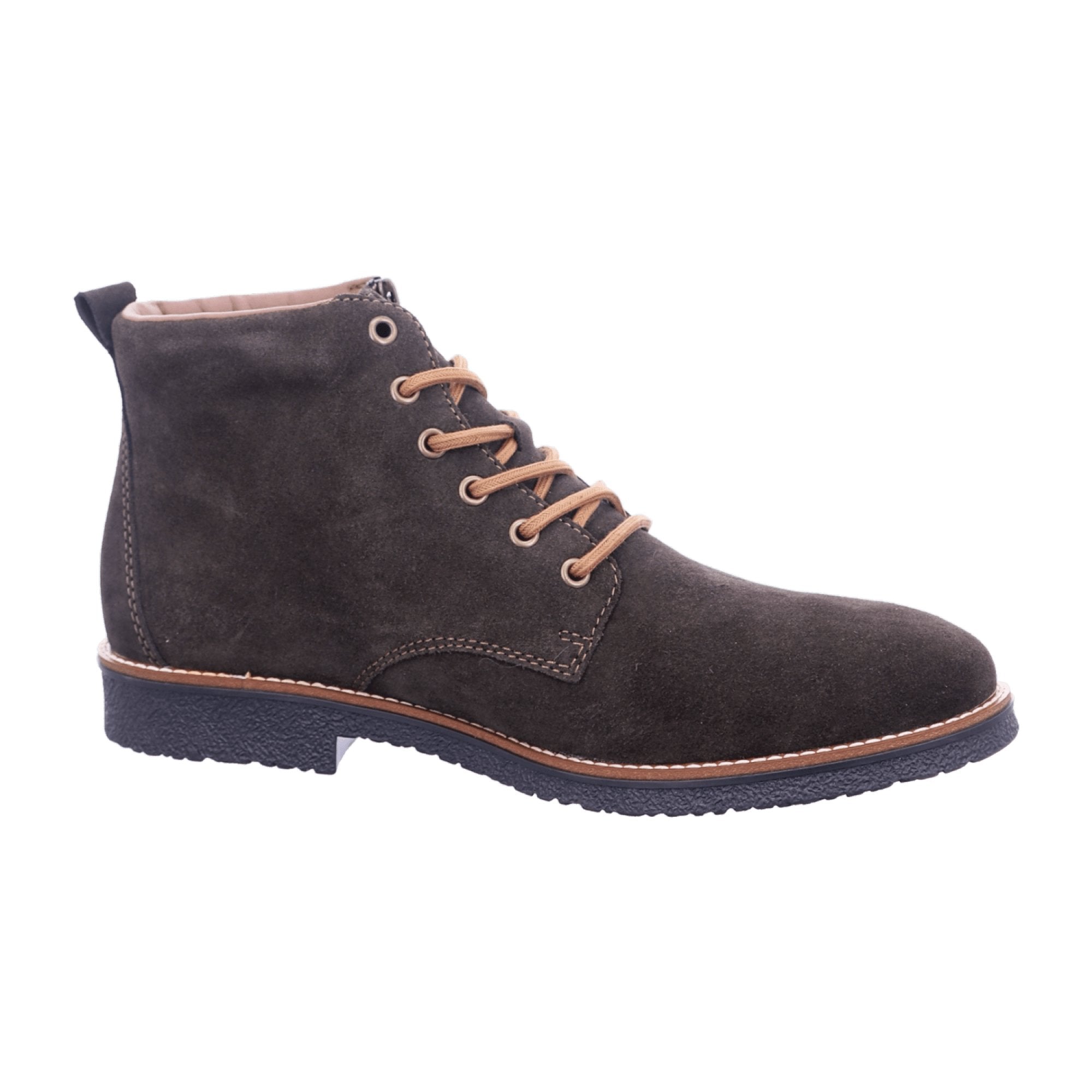 Rieker Men's Lace-Up Boots in Gray Stylish and Comfortable Footwear