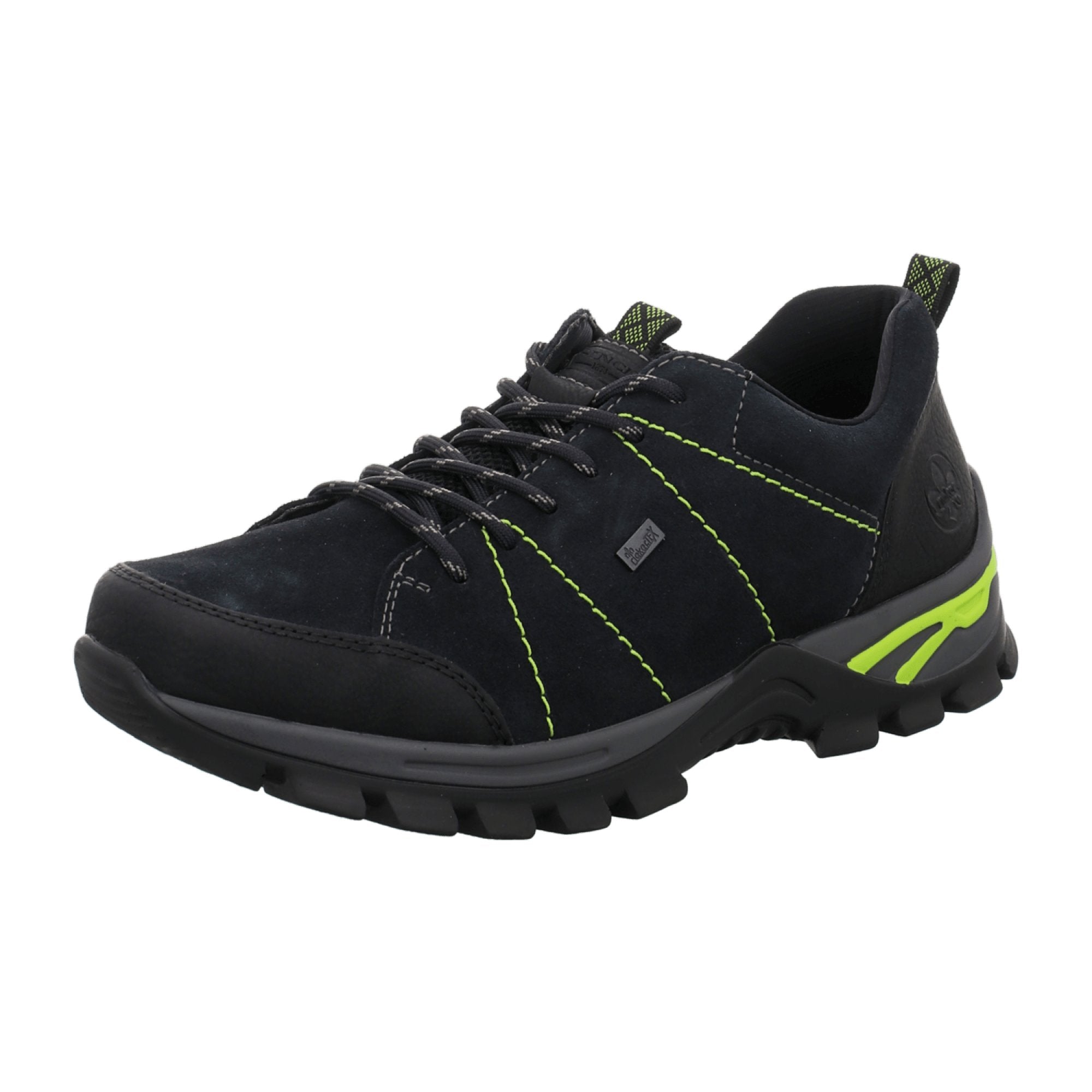 Rieker Comfortable Black Lace Up Shoes for Men Stylish and Versatile
