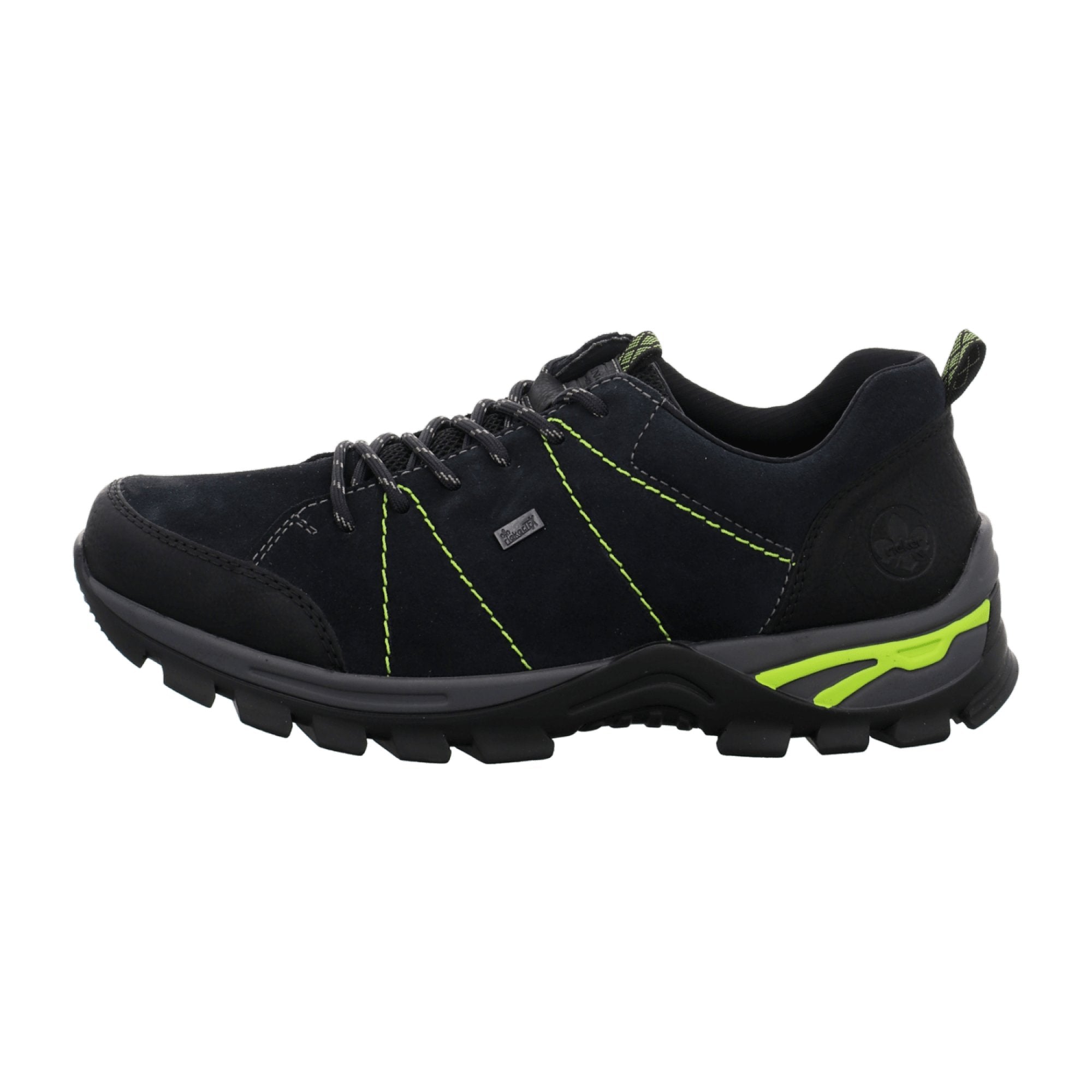 Rieker Comfortable Black Lace Up Shoes for Men Stylish and Versatile