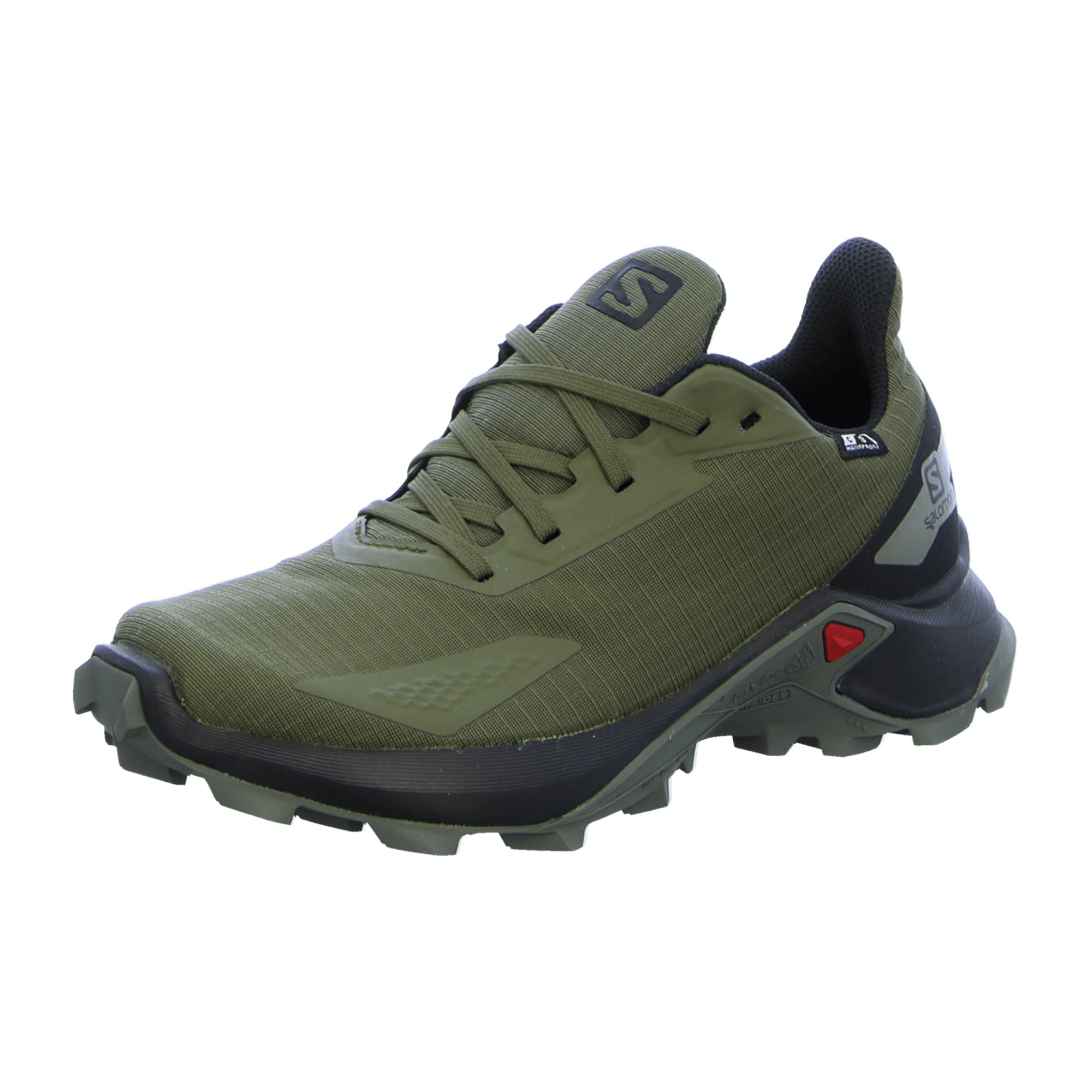 Salomon shoes ALPHACROSS BLAST CSWP J for children, olive