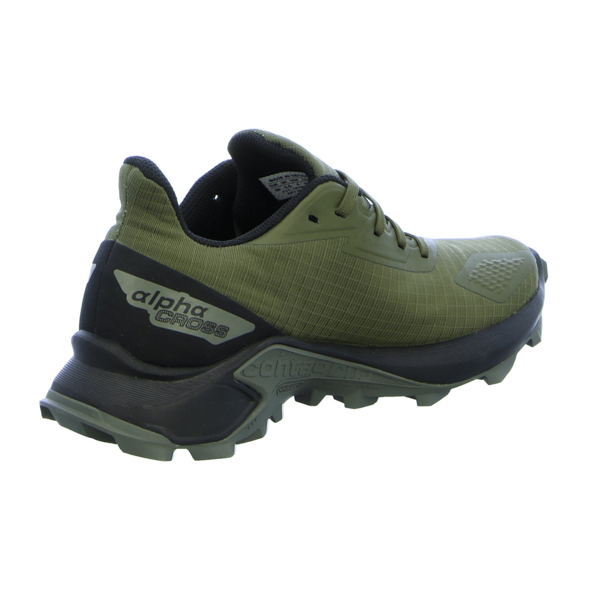 Salomon shoes ALPHACROSS BLAST CSWP J for children, olive