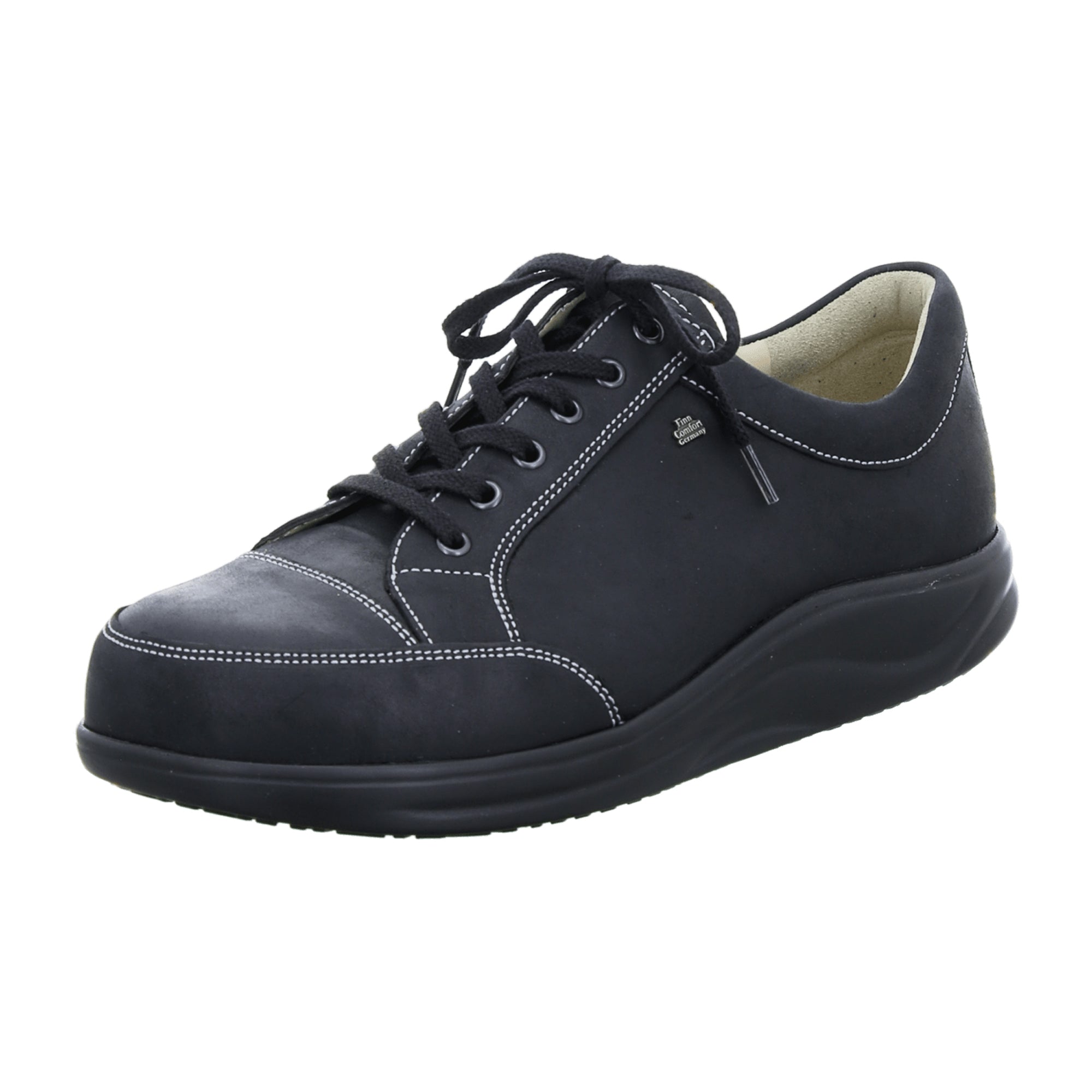 Finn Comfort Huelva Men's Comfort Shoes - Durable & Stylish in Black