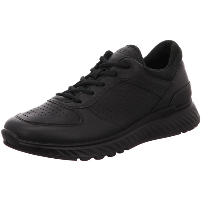 Ecco sporty lace-up shoes for men black - Bartel-Shop