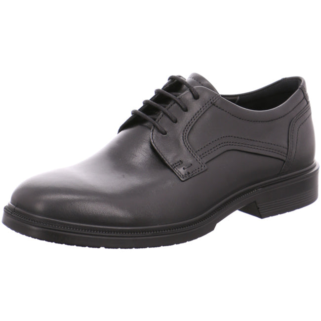 Ecco elegant lace-up shoes for men black - Bartel-Shop