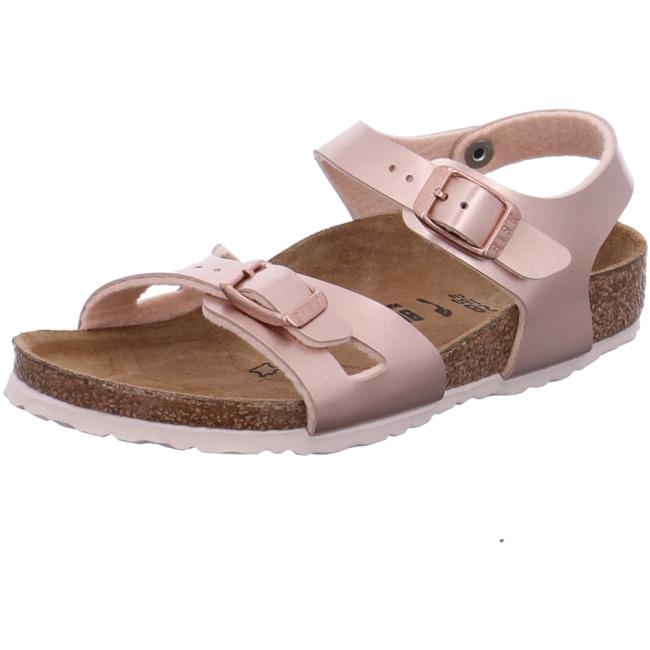 Birkenstock Rio Kids BF Electric Metallic Copper Ankle Strap Sandals narrow - Bartel-Shop