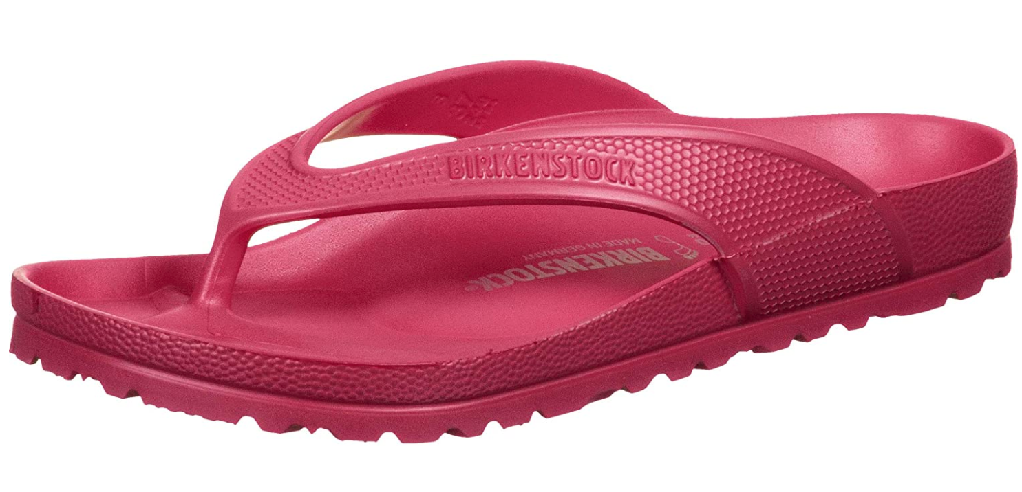 Birkenstock Honolulu bath shoes Regular rose synthetic - Bartel-Shop